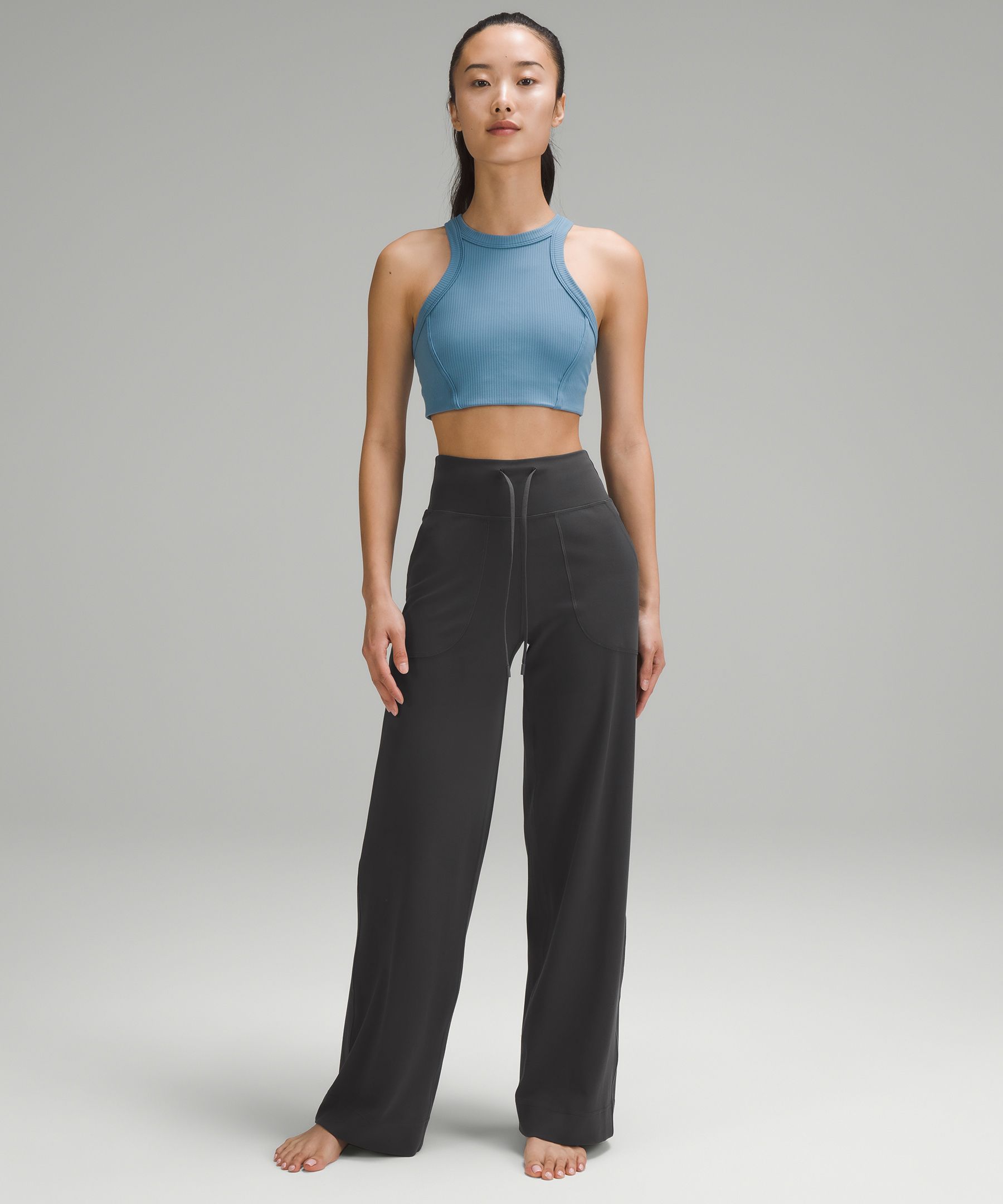 Lululemon Throwback Still Pant - Graphite Grey - lulu fanatics