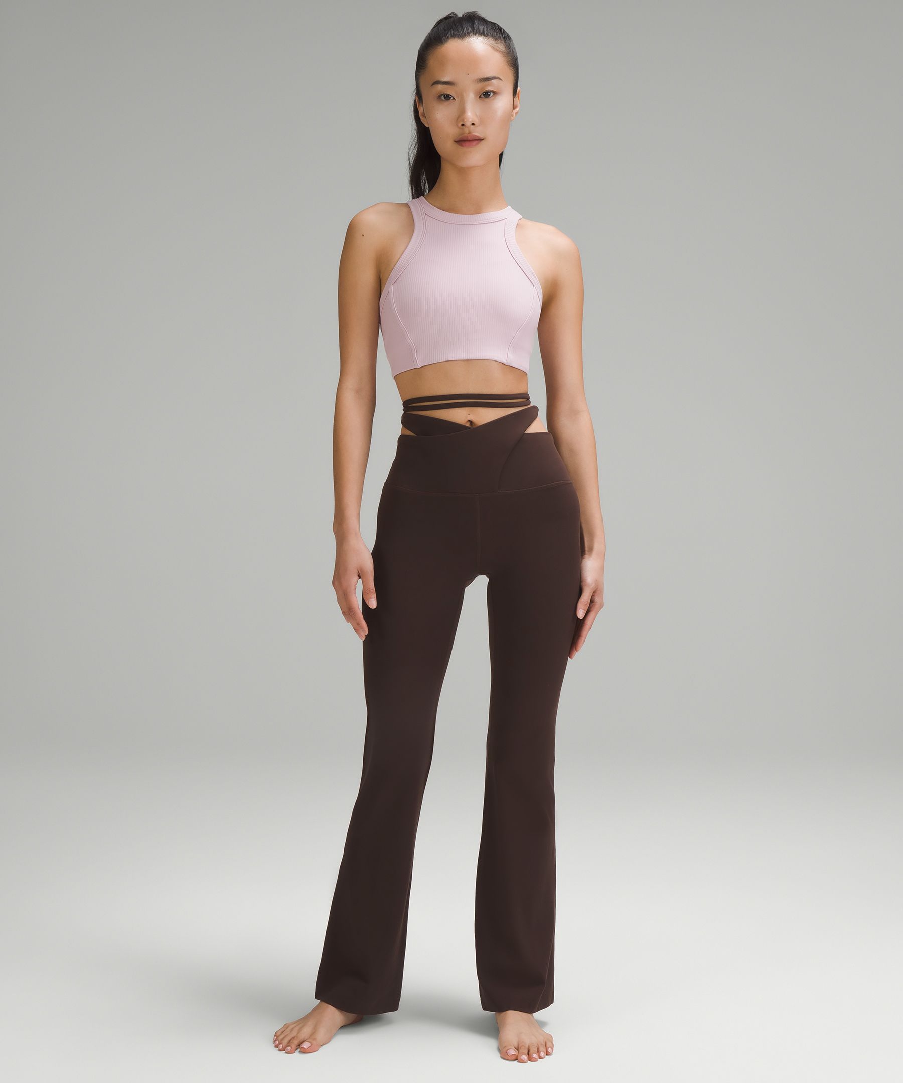 lululemon - Groove High Waisted Flare Pant Nulu Black Asia Fit XS on  Designer Wardrobe