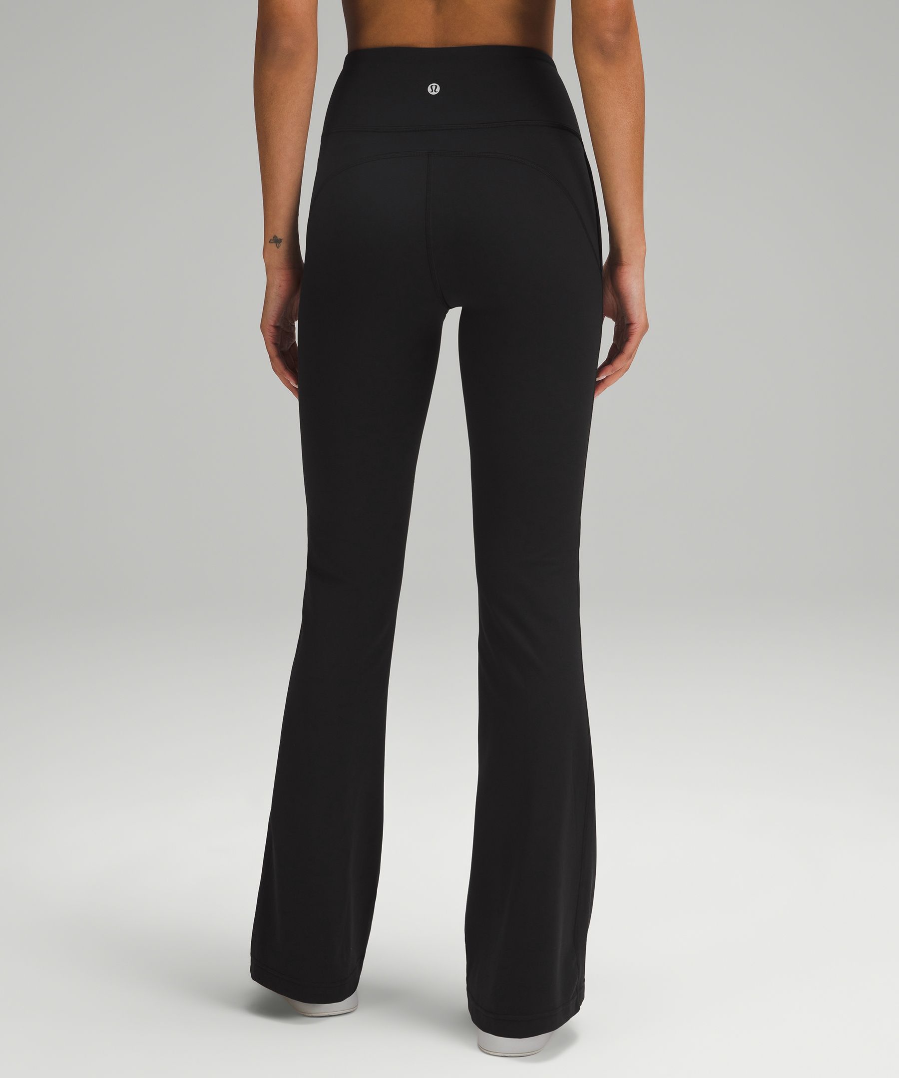 Textured High-Rise Flared Track Pant 32