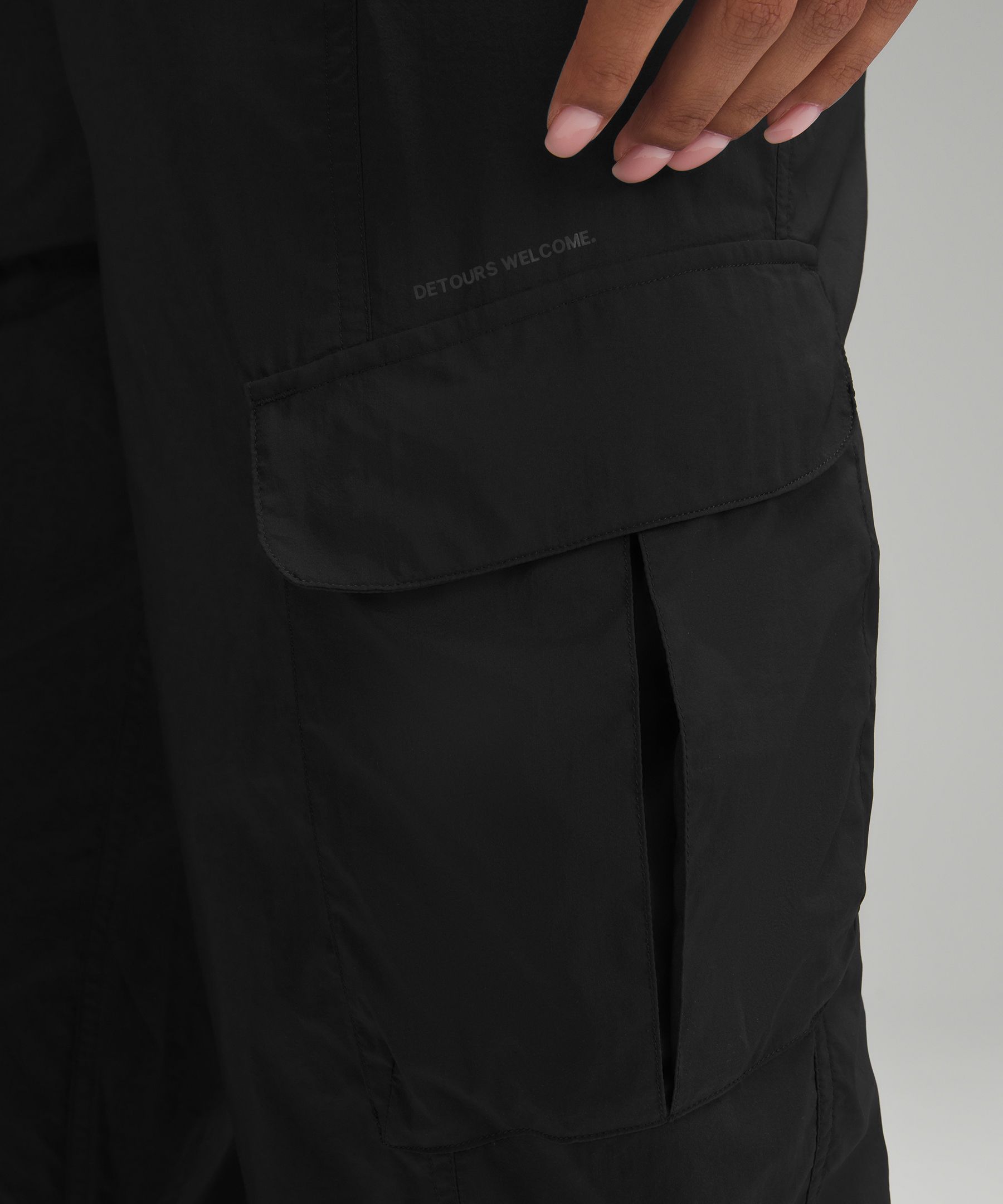 Shop Lululemon Lightweight Cargo Mid-rise Hiking Pants