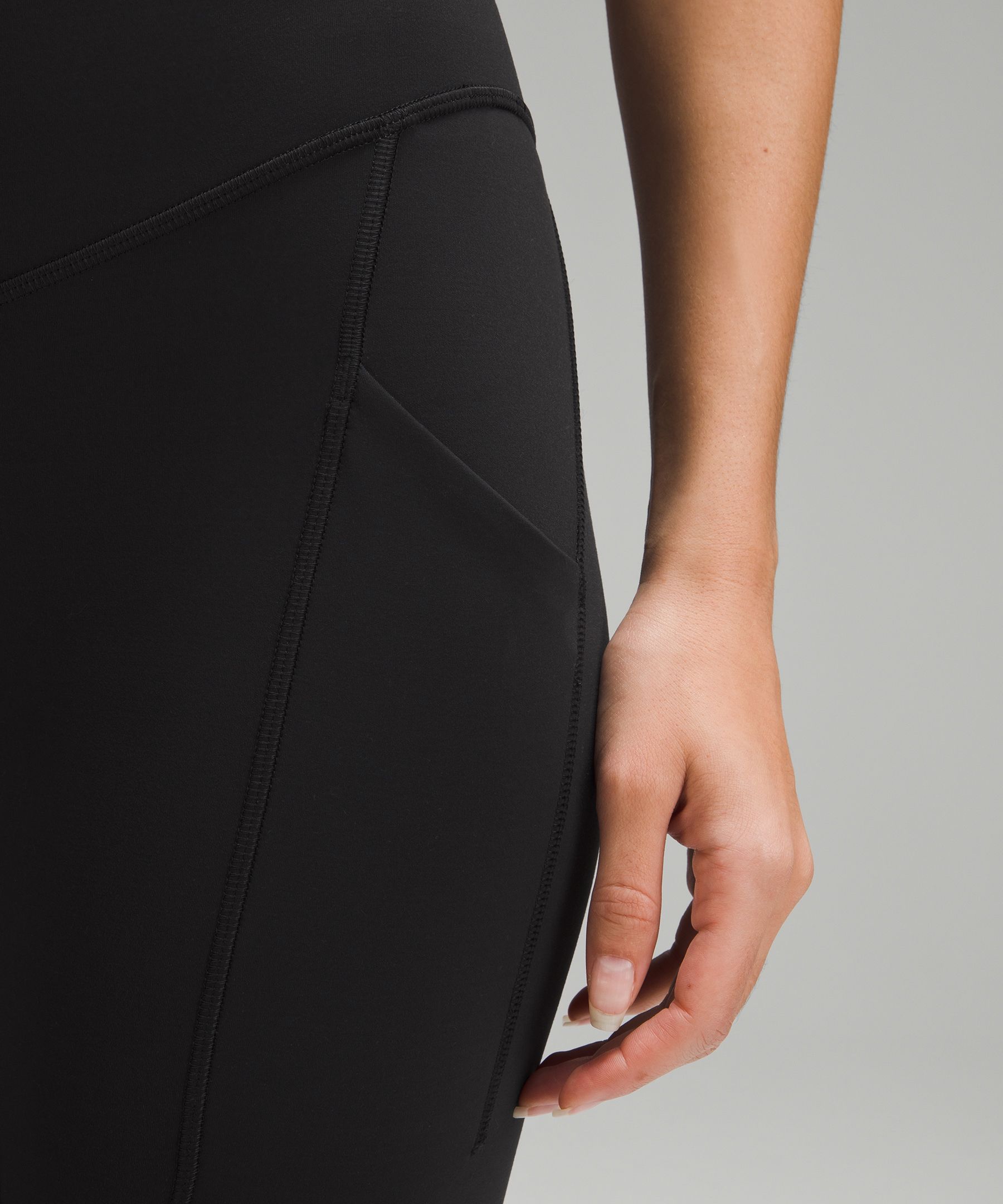 Shop Lululemon Wunder Under Smoothcover Leggings With Pockets 25"