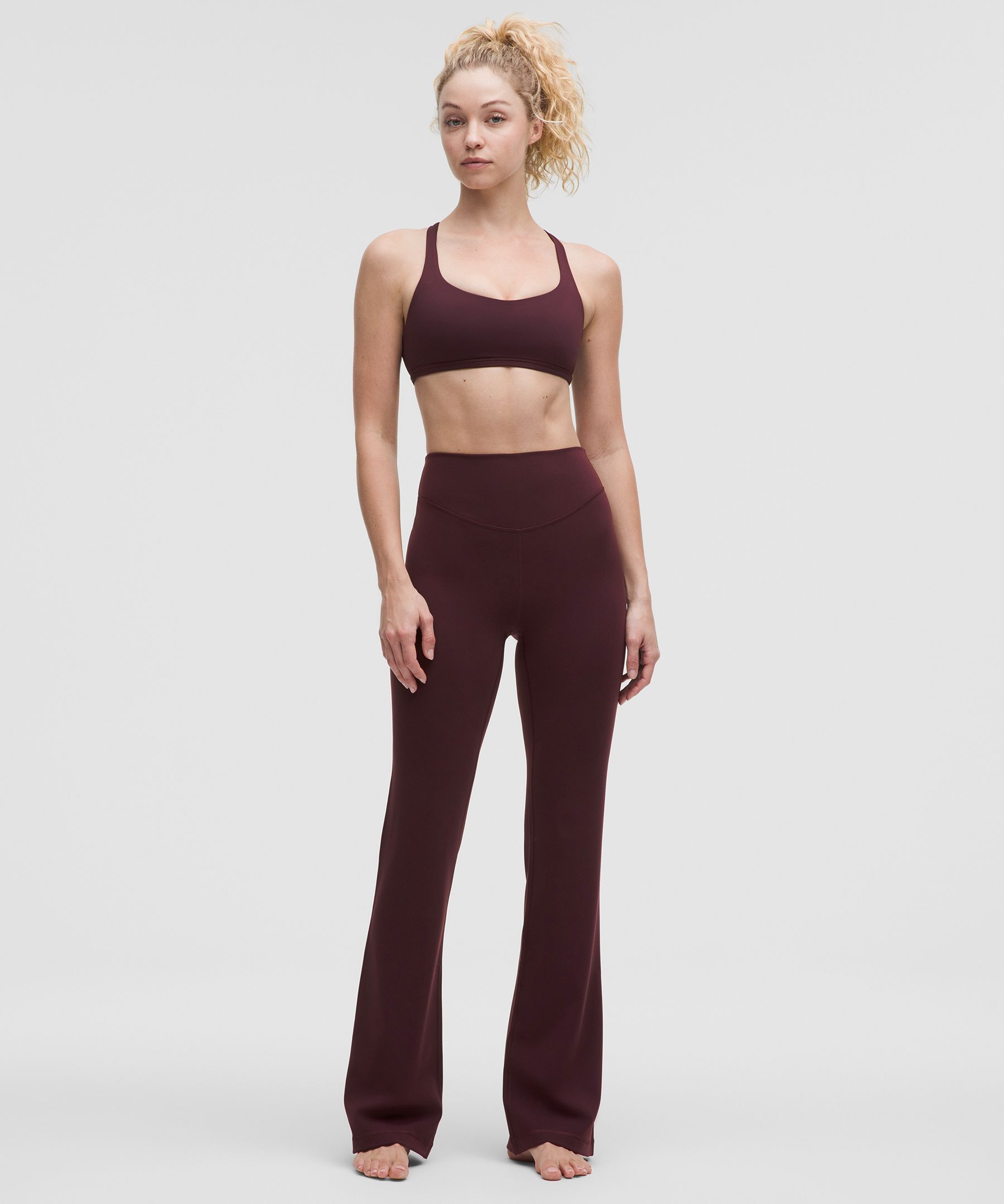 Lululemon Wunder Under Smoothcover High-rise Bootcut Pant 34"