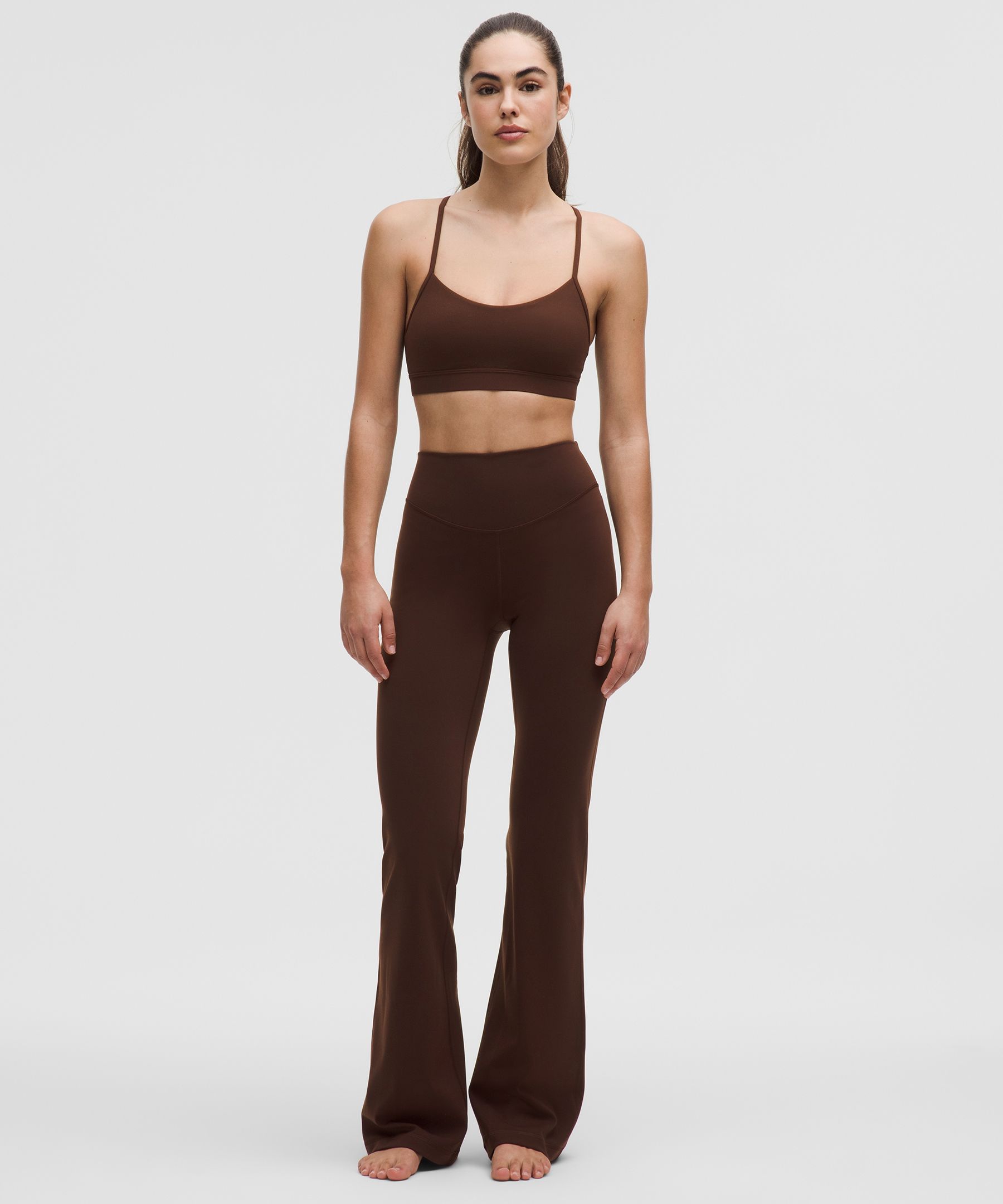Lululemon Wunder Under Smoothcover High-rise Bootcut Leggings 34"