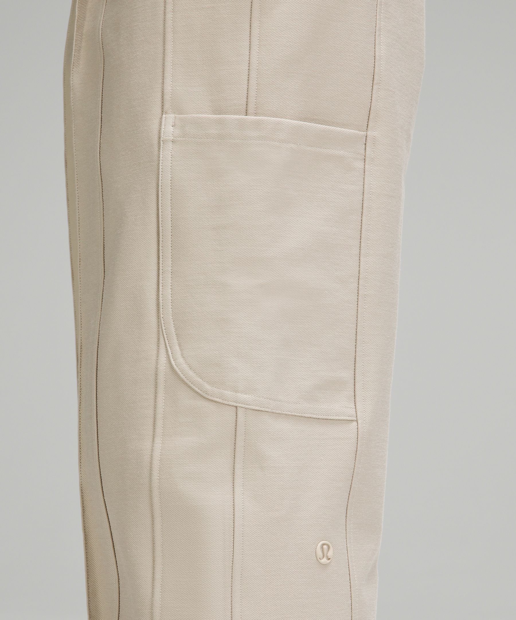 Lululemon Utilitech Cargo Mid-rise Zip-front Pant In Neutral