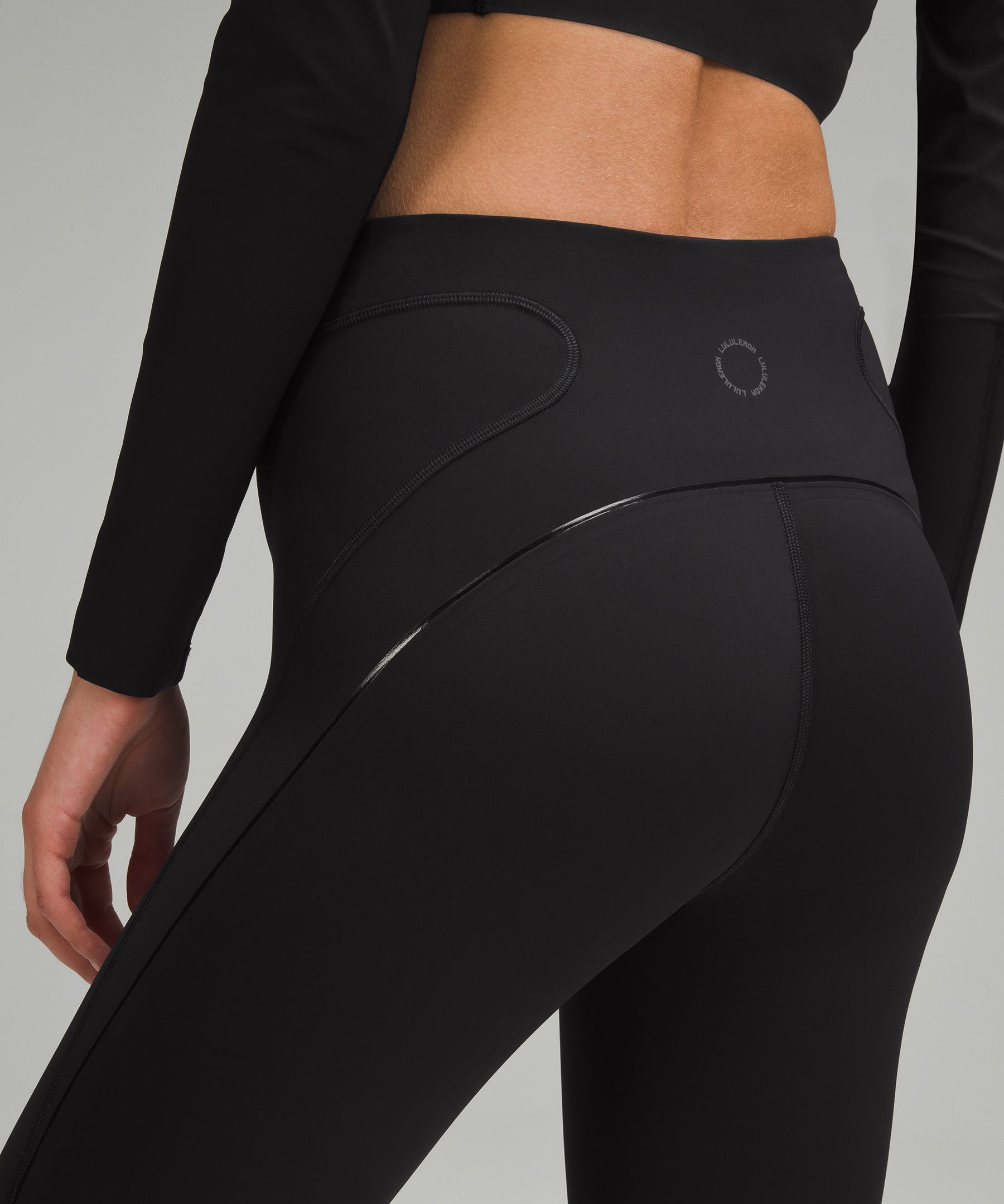 Nulux Reflective High-Rise Track Tight 25