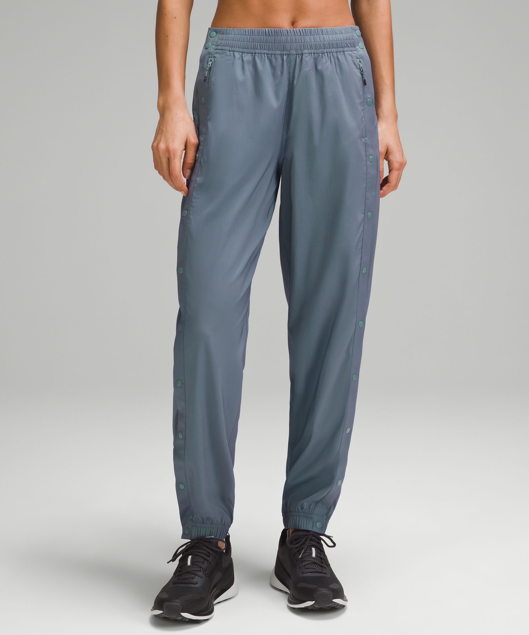 Iridescent Tearaway Mid-Rise Track Pant, Women's Pants