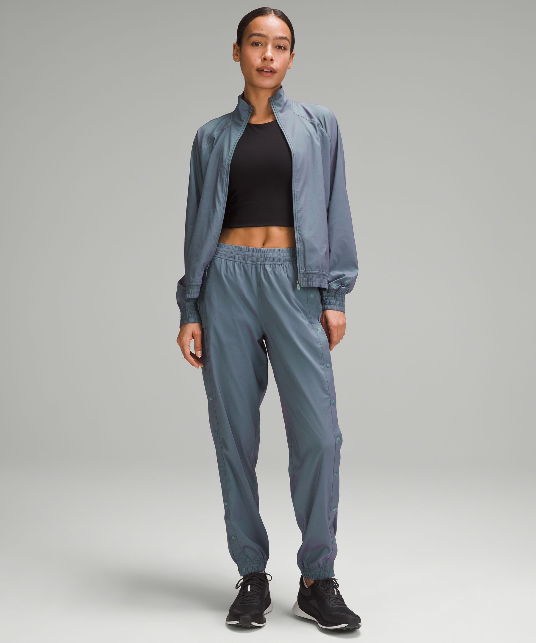 Tear-Away Mid-Rise Track Pant