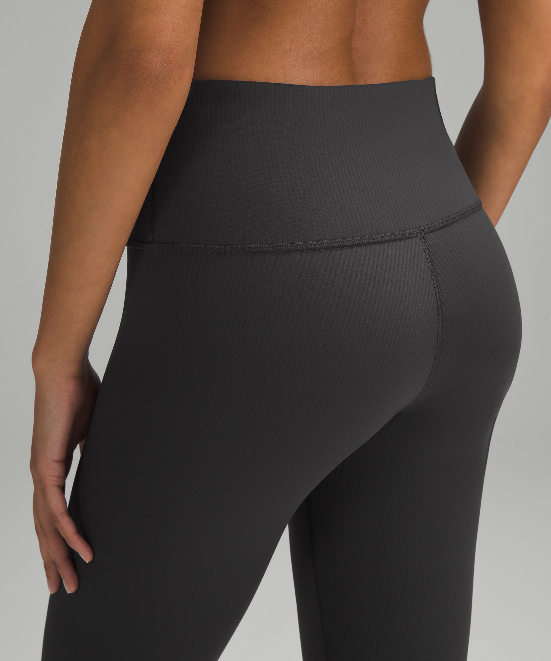 Lululemon Athletica Wunder Train Hi-Rise Tight 25'' (BLK, 12) at  Women's  Clothing store