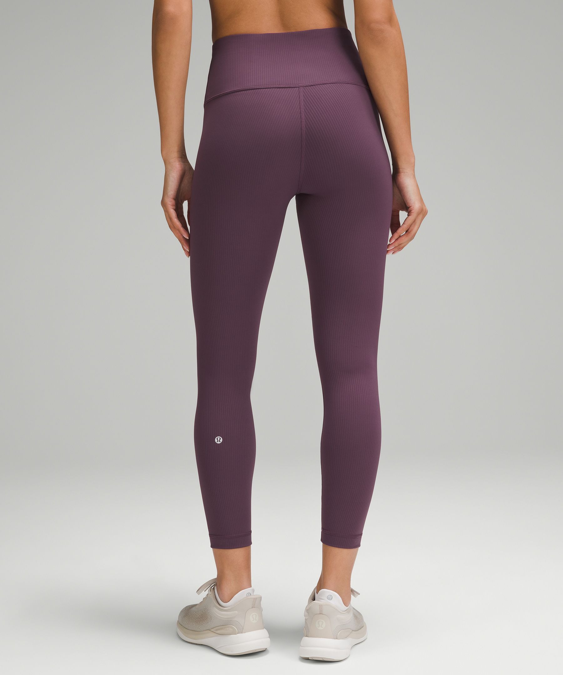 Lululemon Wunder Under Crop 23” Ribbed legging