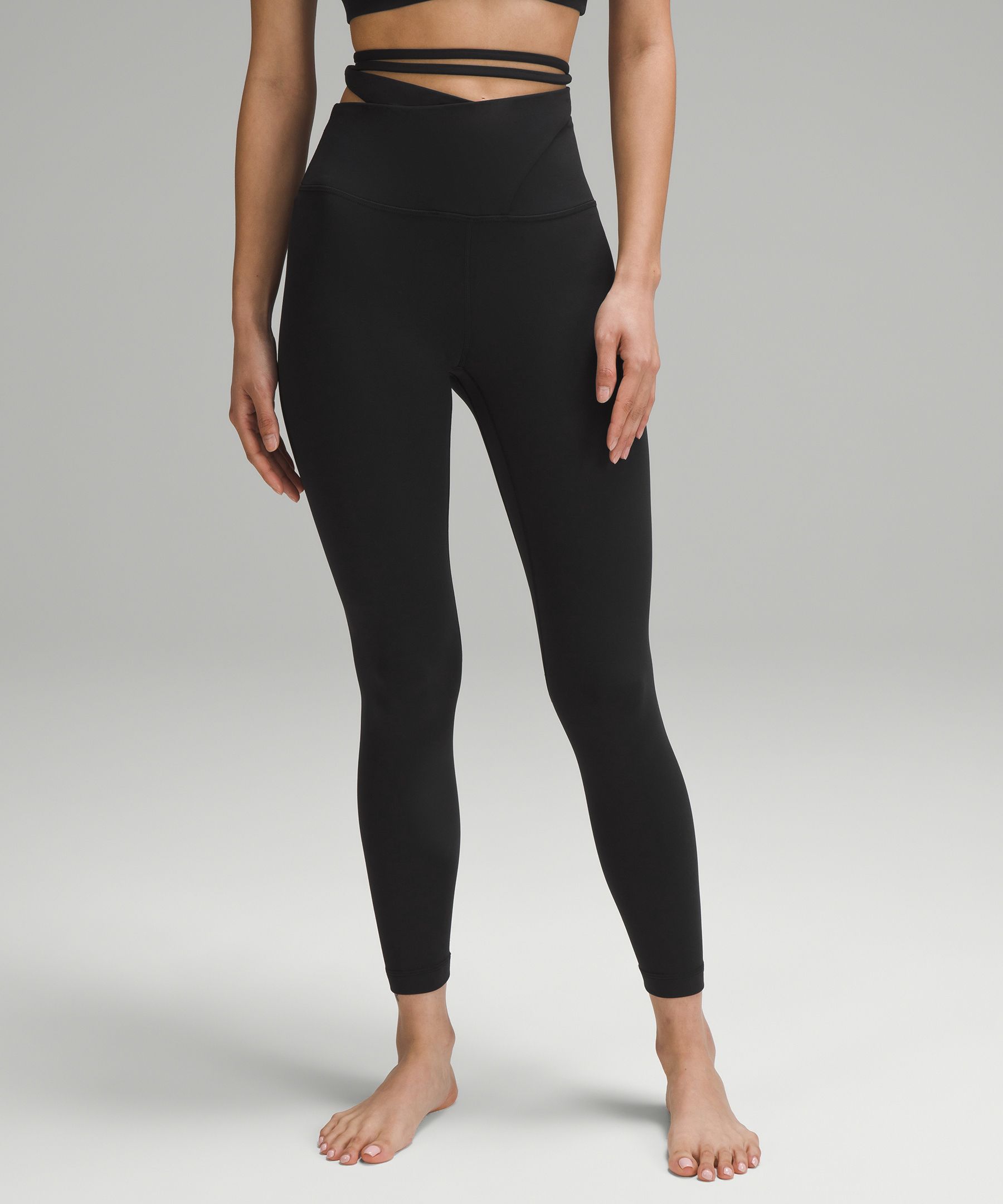 TIE WAIST LEGGINGS