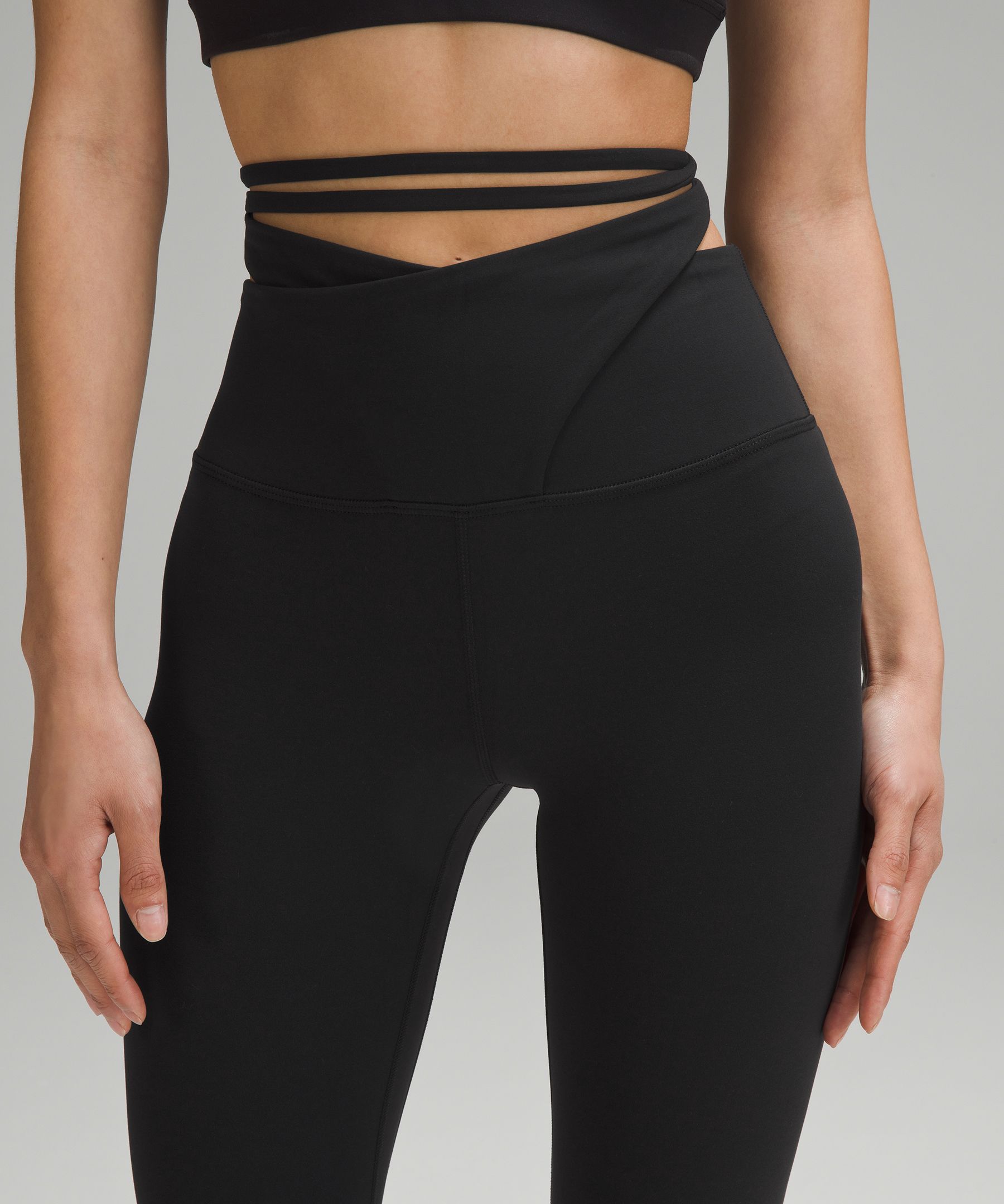 Wrap waist aligns in black, size 6 : r/lululemon