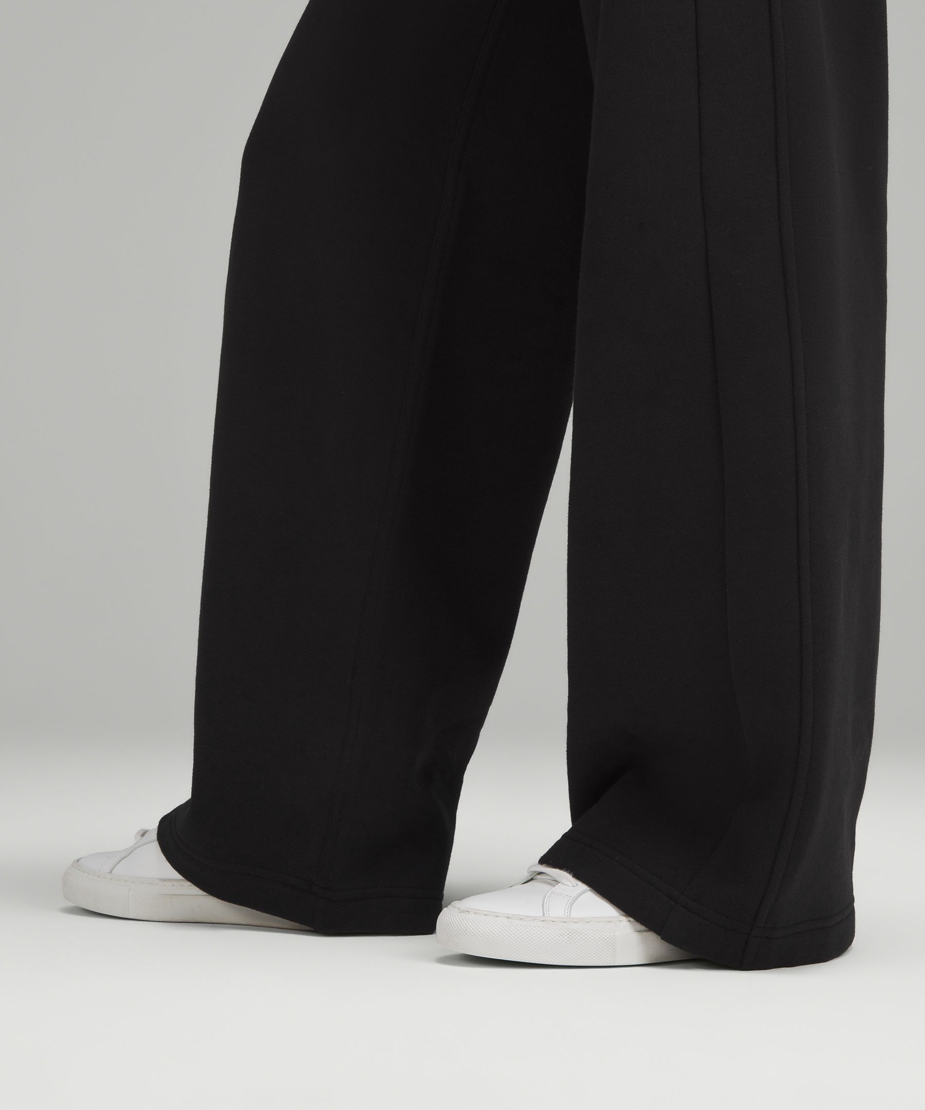 Scuba Mid-Rise Wide-Leg Pants *Asia Fit