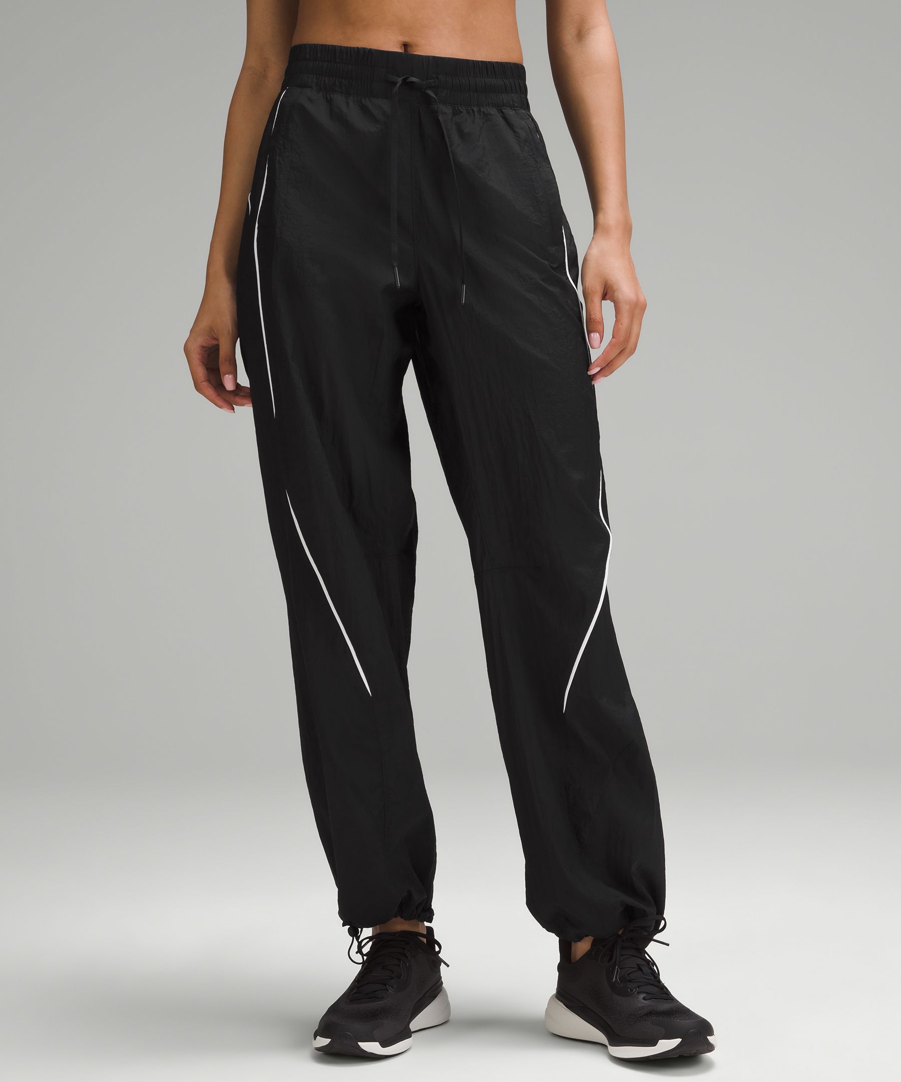 Shop Lululemon License To Train Mid-rise Lightweight Joggers