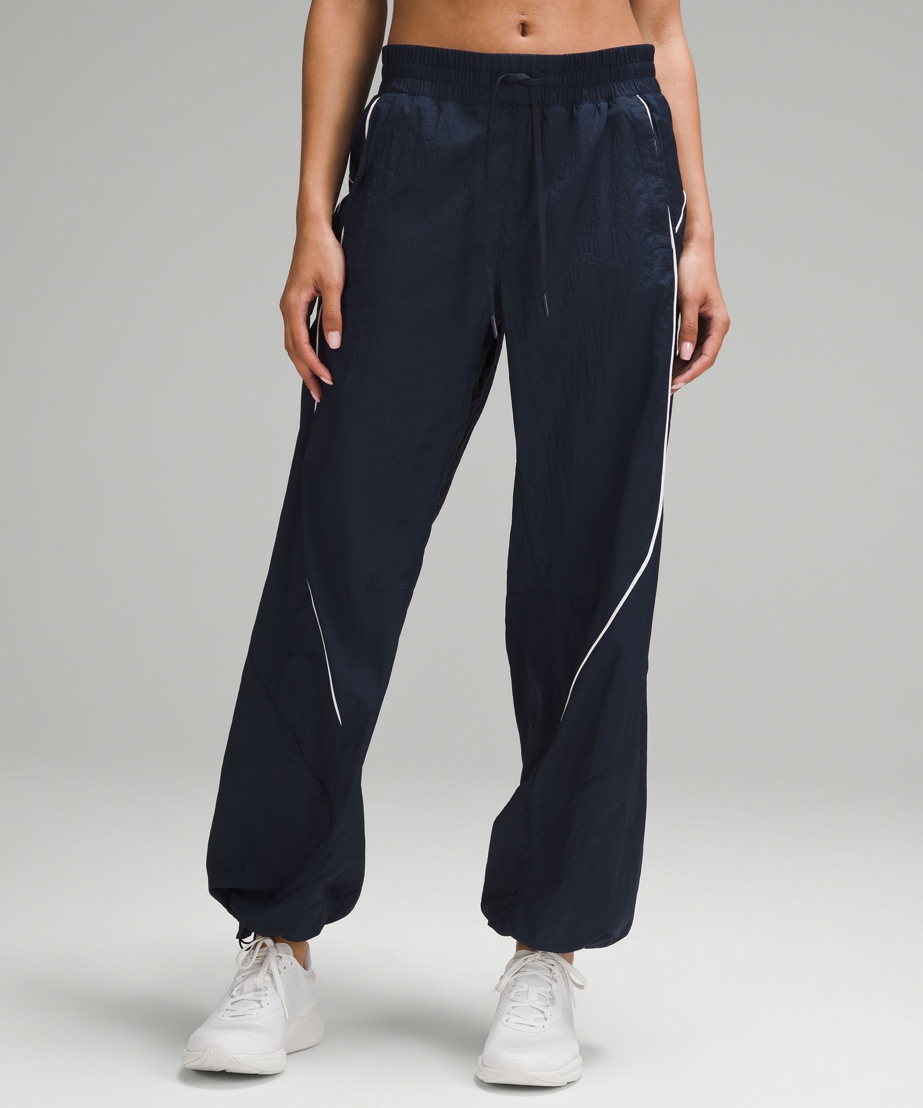 Shop Lululemon License To Train Mid-rise Lightweight Joggers