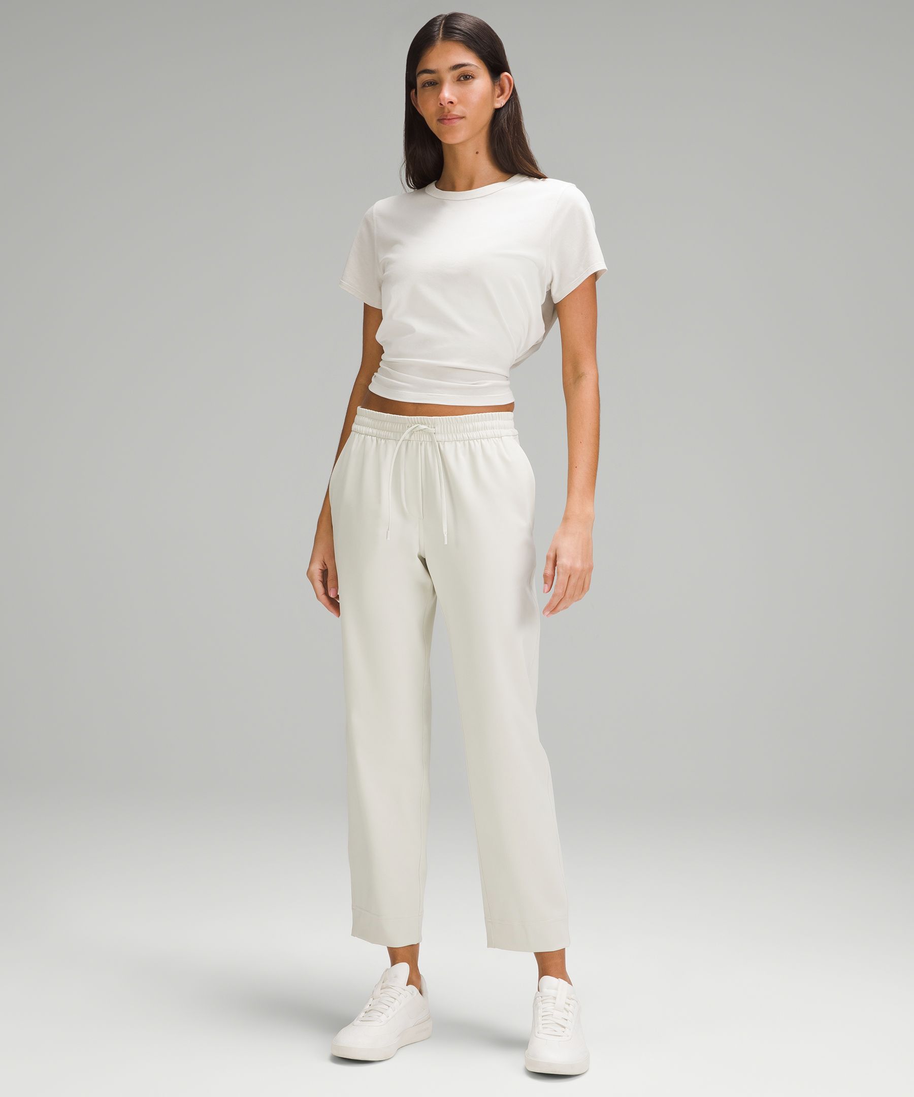 Tapered-Leg Mid-Rise Pant 7/8 Length *Luxtreme, Women's Trousers