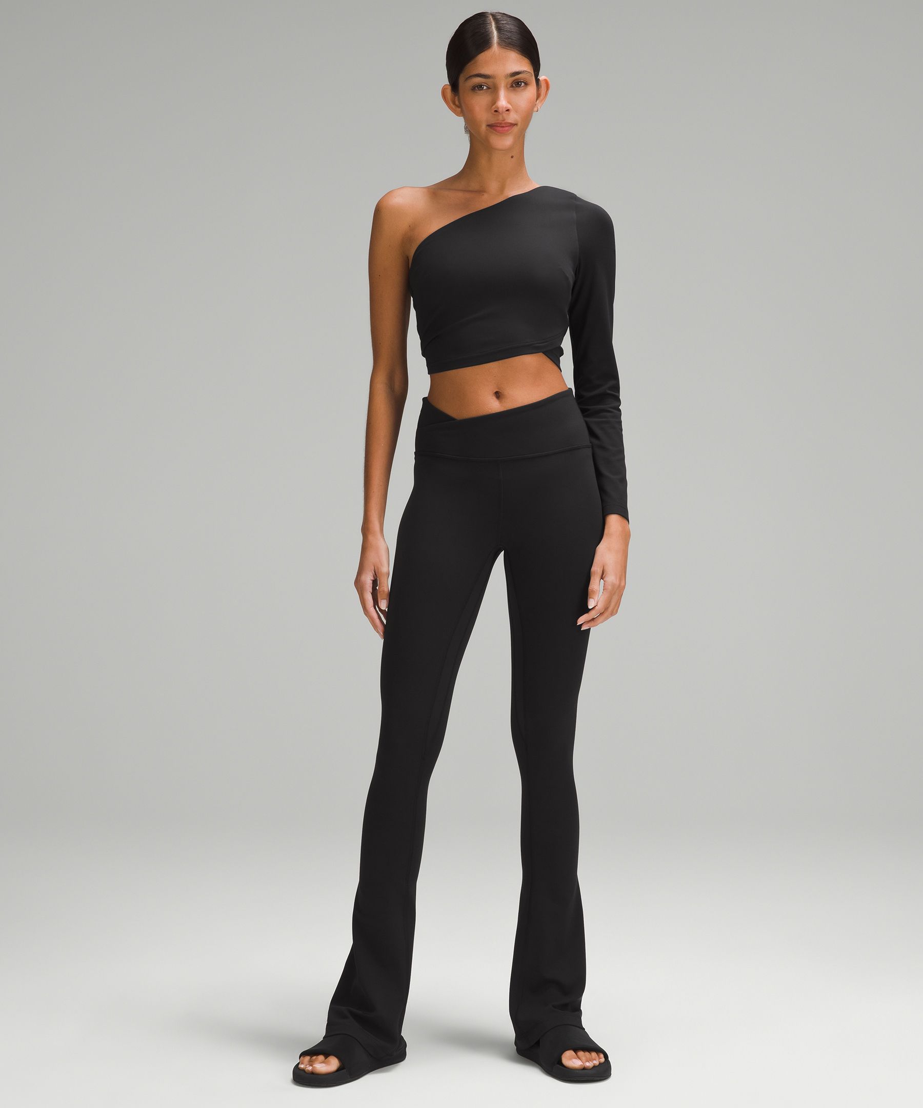 Shop Lululemon Align™ Asymmetrical-waist Mini-flare Pants 32"