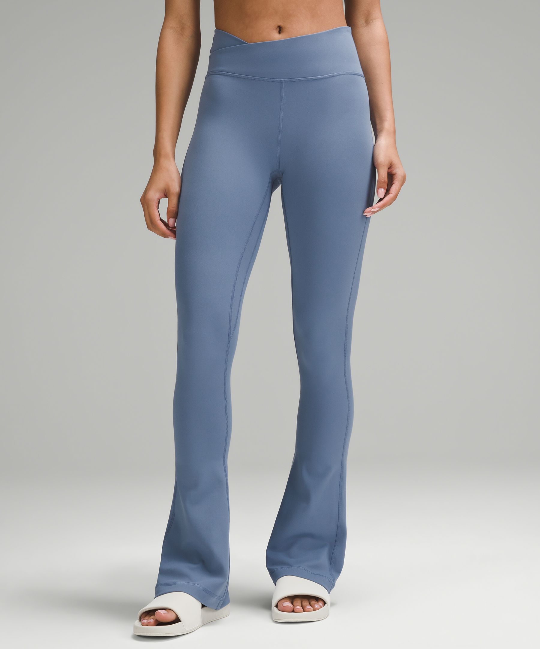 Shop Lululemon Align™ Asymmetrical-waist Mini-flared Pants 32"