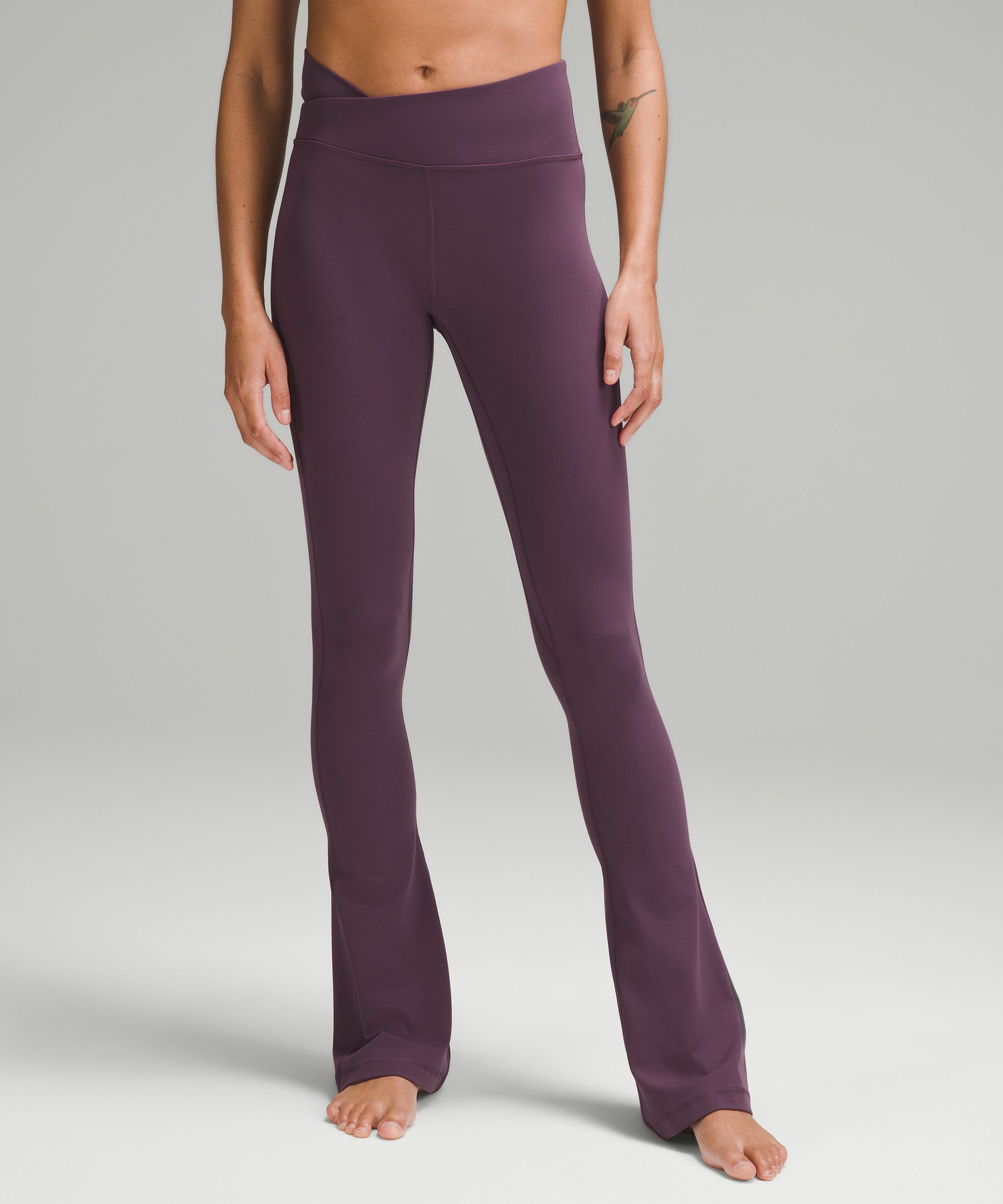 Shop Lululemon Align™ Asymmetrical-waist Mini-flared Pants 32"