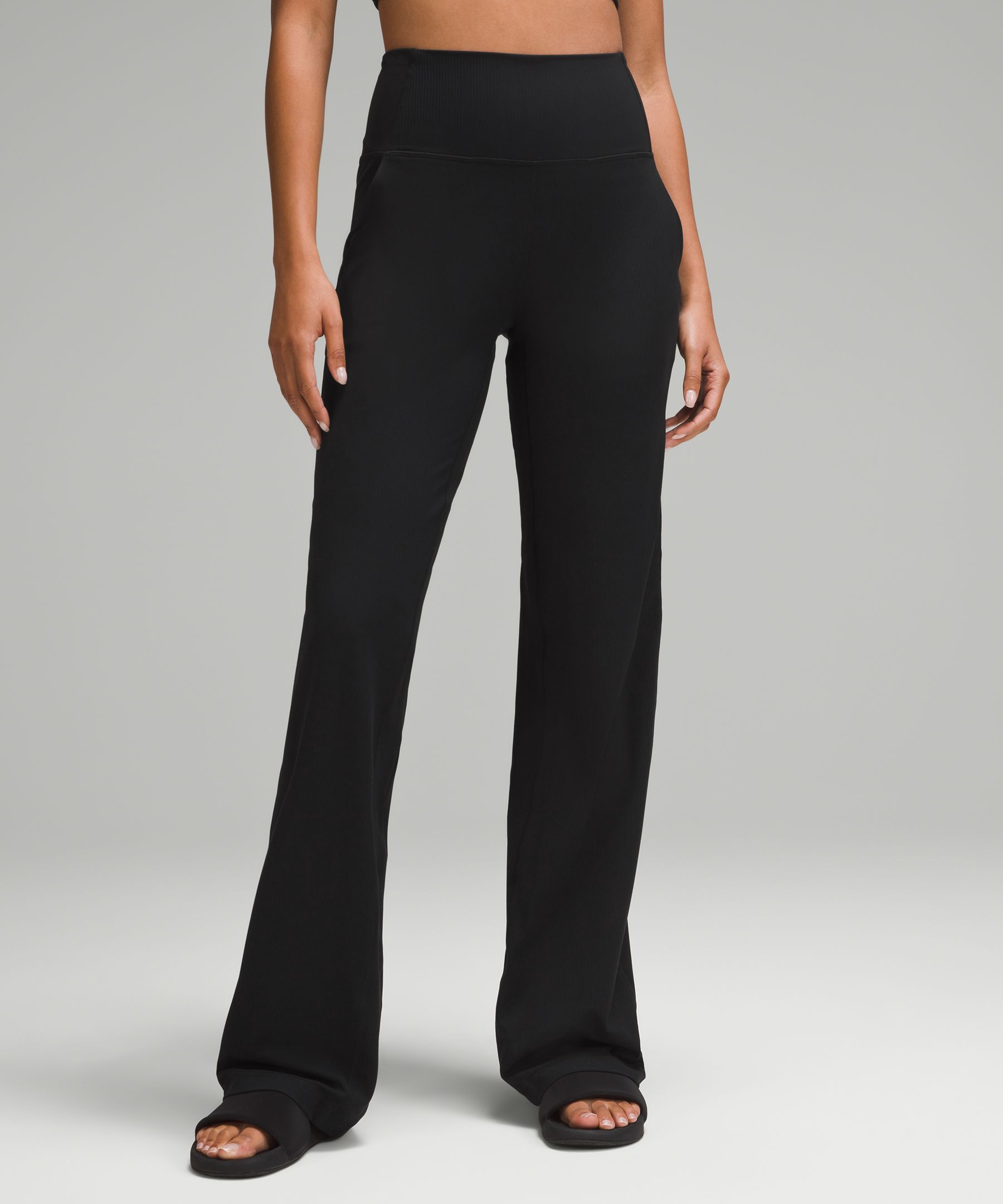 Lululemon Align™ High-rise Ribbed Wide-leg Leggings Tall