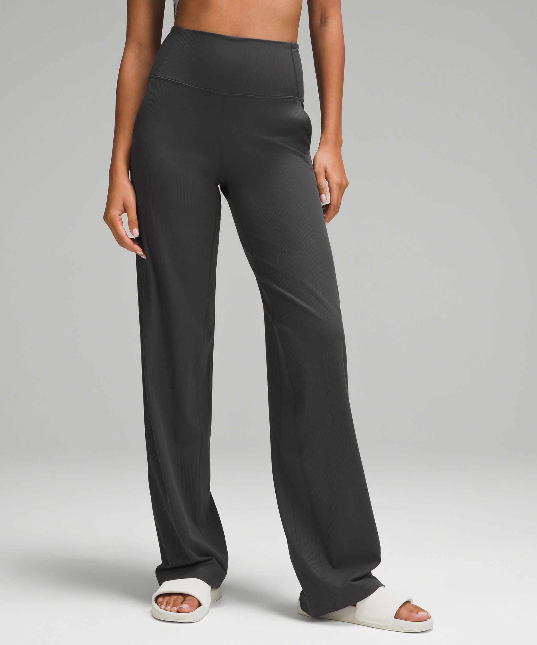 Lululemon Align™ High-rise Ribbed Wide-leg Leggings Tall