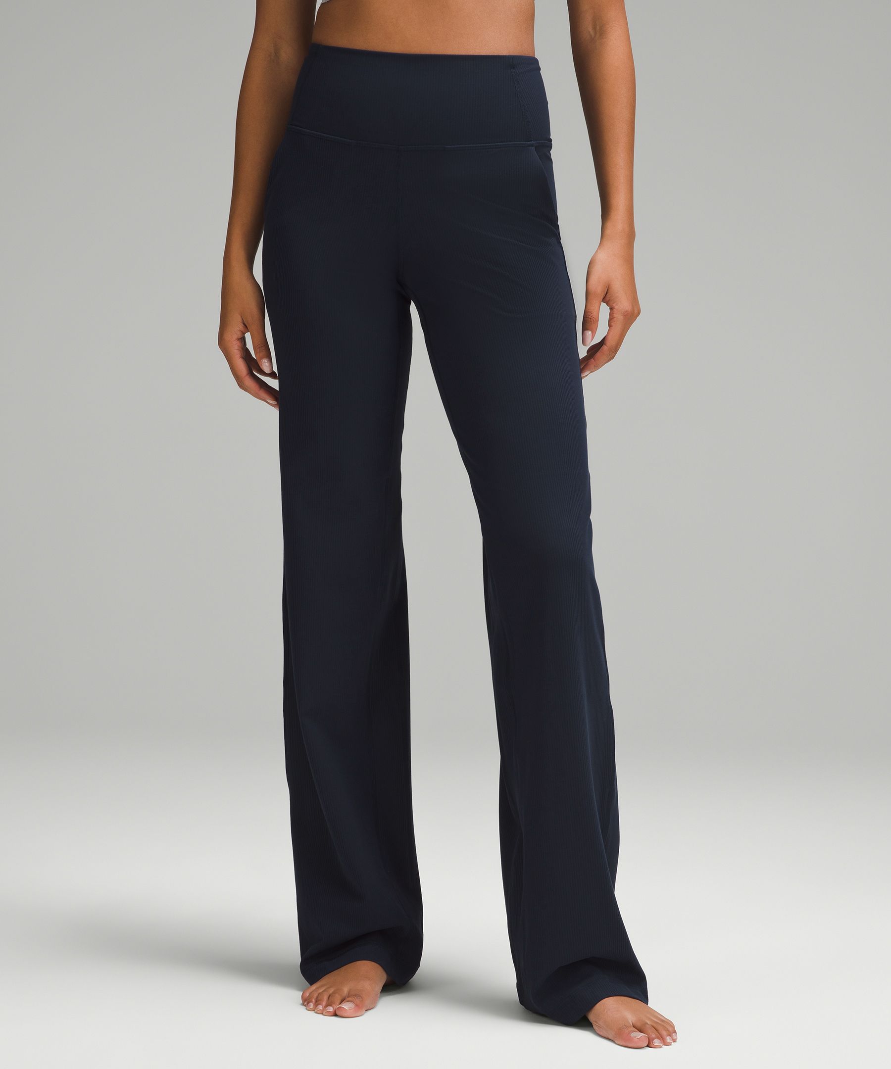 Lululemon Align™ Ribbed High-rise Wide-leg Leggings Tall