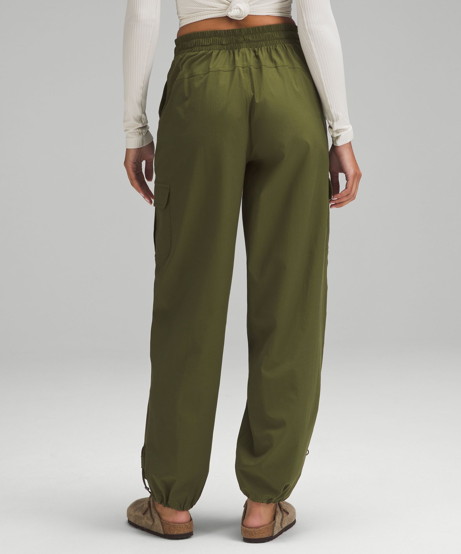 Vanilla Star Juniors' Bungee-hem Parachute Pants In Himalaya