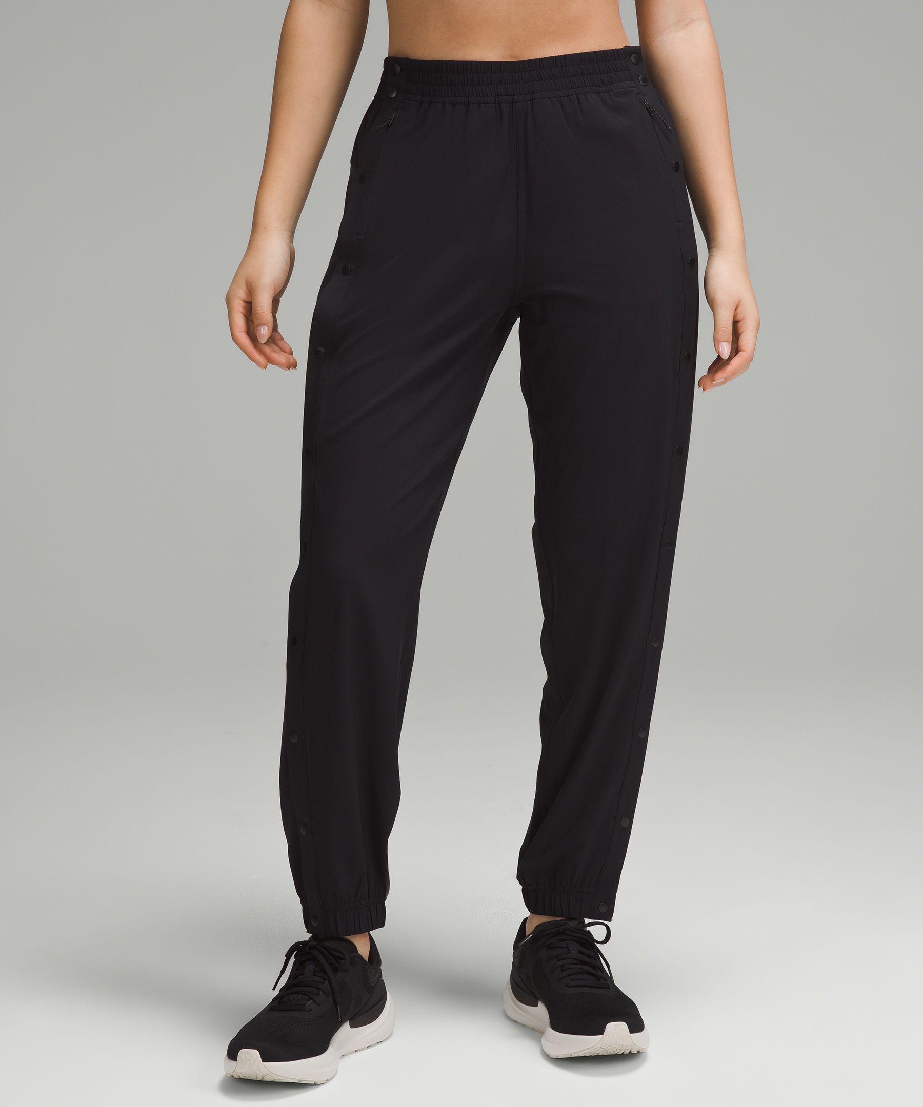 Tear-Away Mid-Rise Track Pant