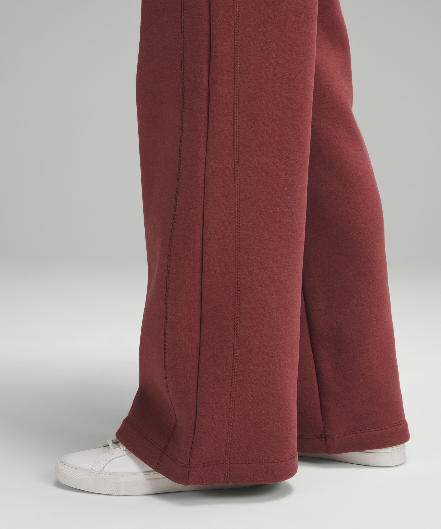 Plush Fleece High-Rise Double-Waisted Pants *Asia Fit