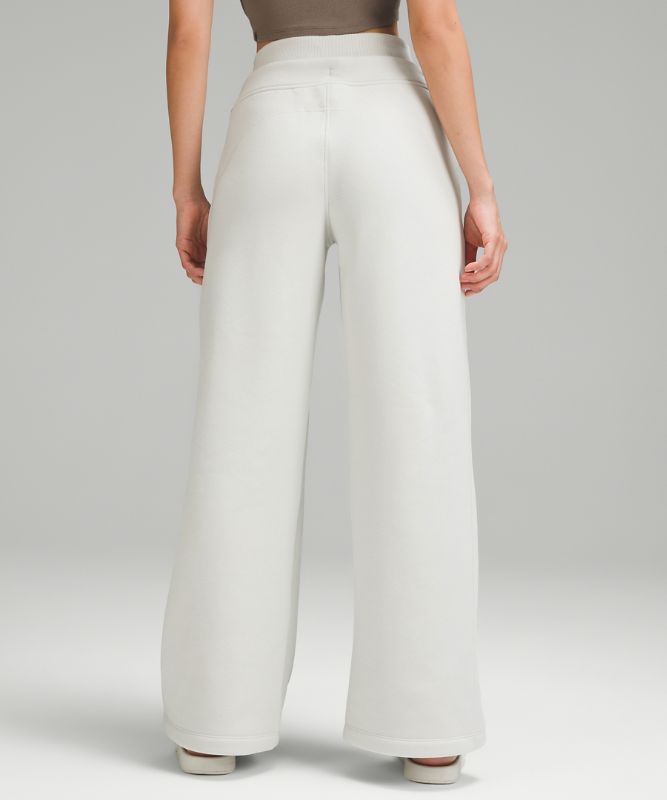 Plush Fleece High-Rise Double-Waisted Pants *Asia Fit