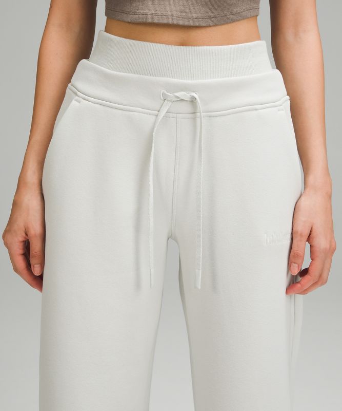 Plush Fleece High-Rise Double-Waisted Pants *Asia Fit