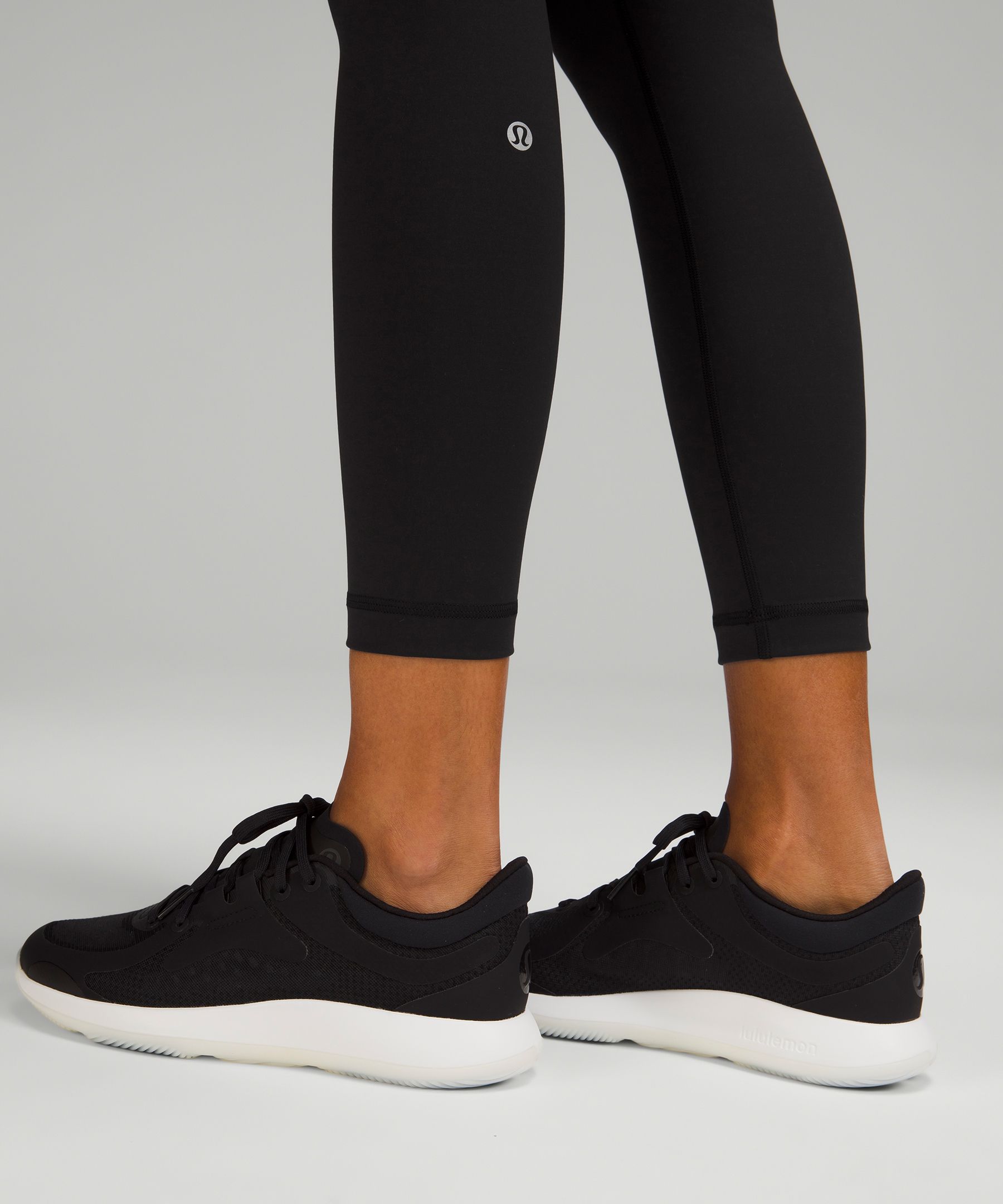 Lululemon Wunder Train High-Rise Tight 25Graphic Black/Iridescent Logo 4  Authen