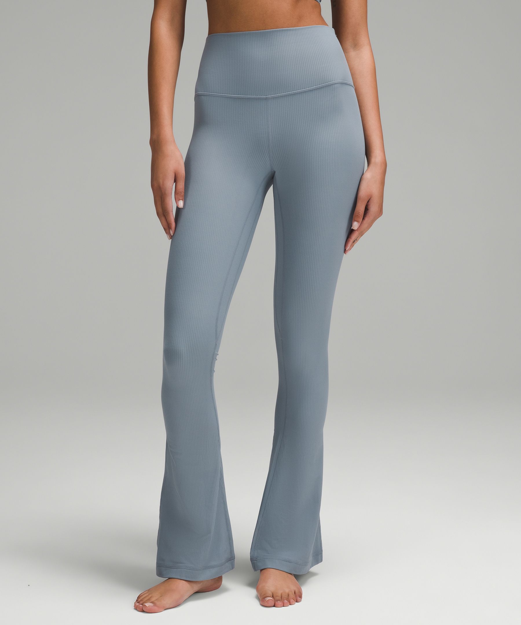 lululemon Align™ High-Rise Ribbed Mini-Flared Pant *Regular | Women's ...