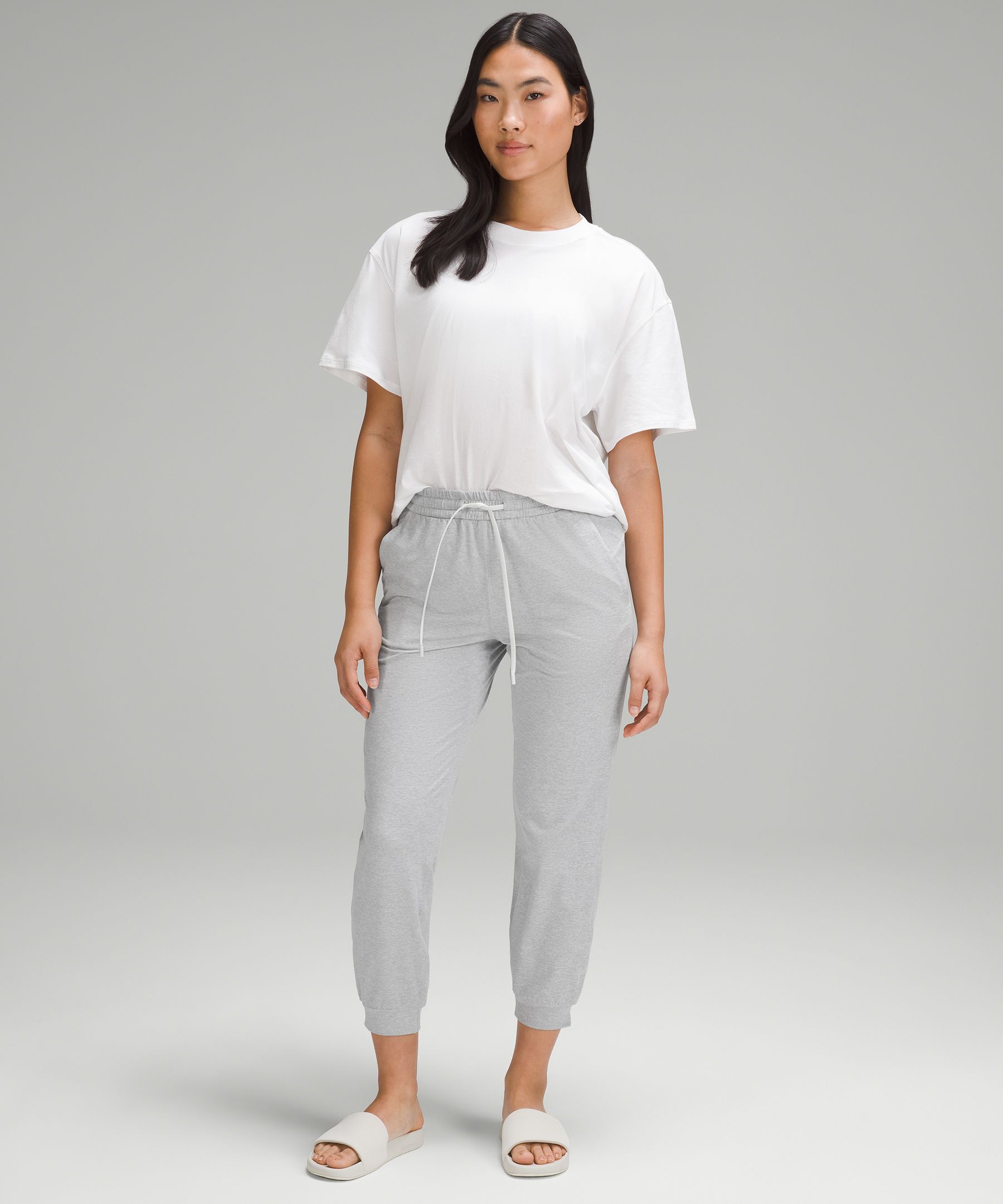 Soft Jersey Classic-Fit Mid-Rise Jogger