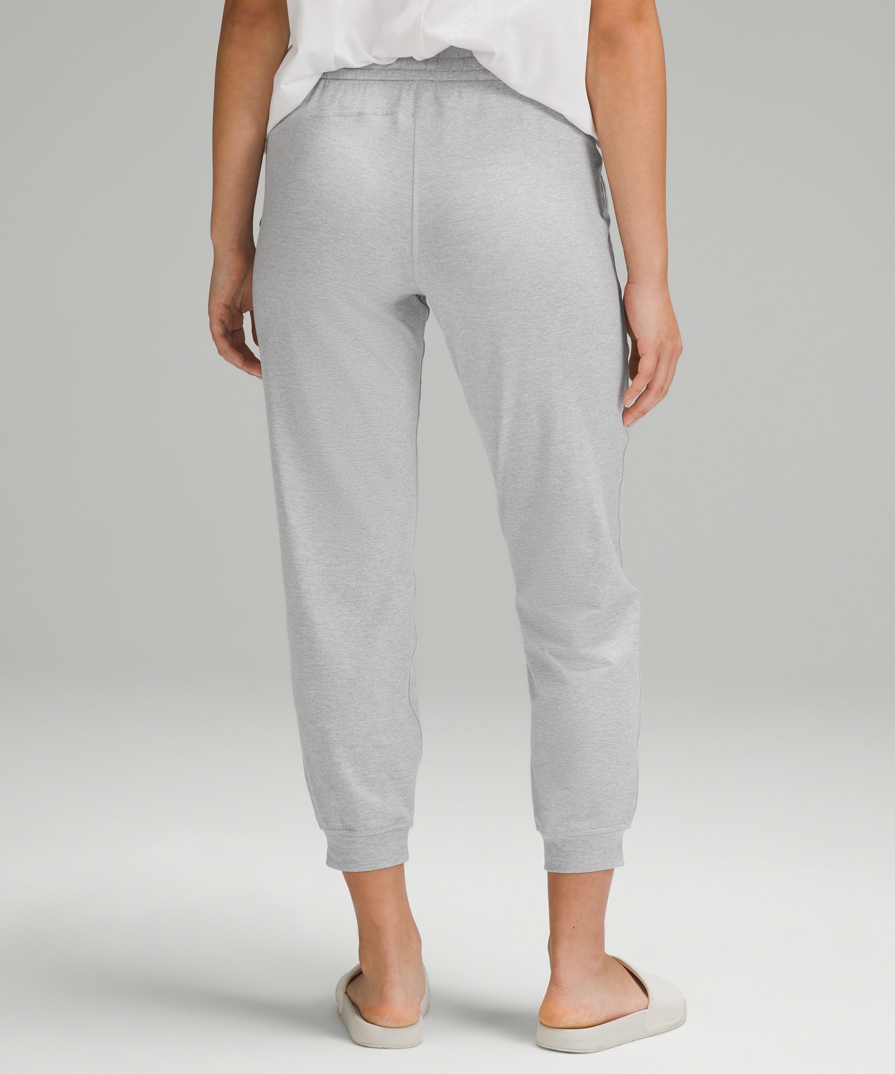 lululemon athletica, Pants & Jumpsuits, Lululemon Joggers Grey Sage Size 8