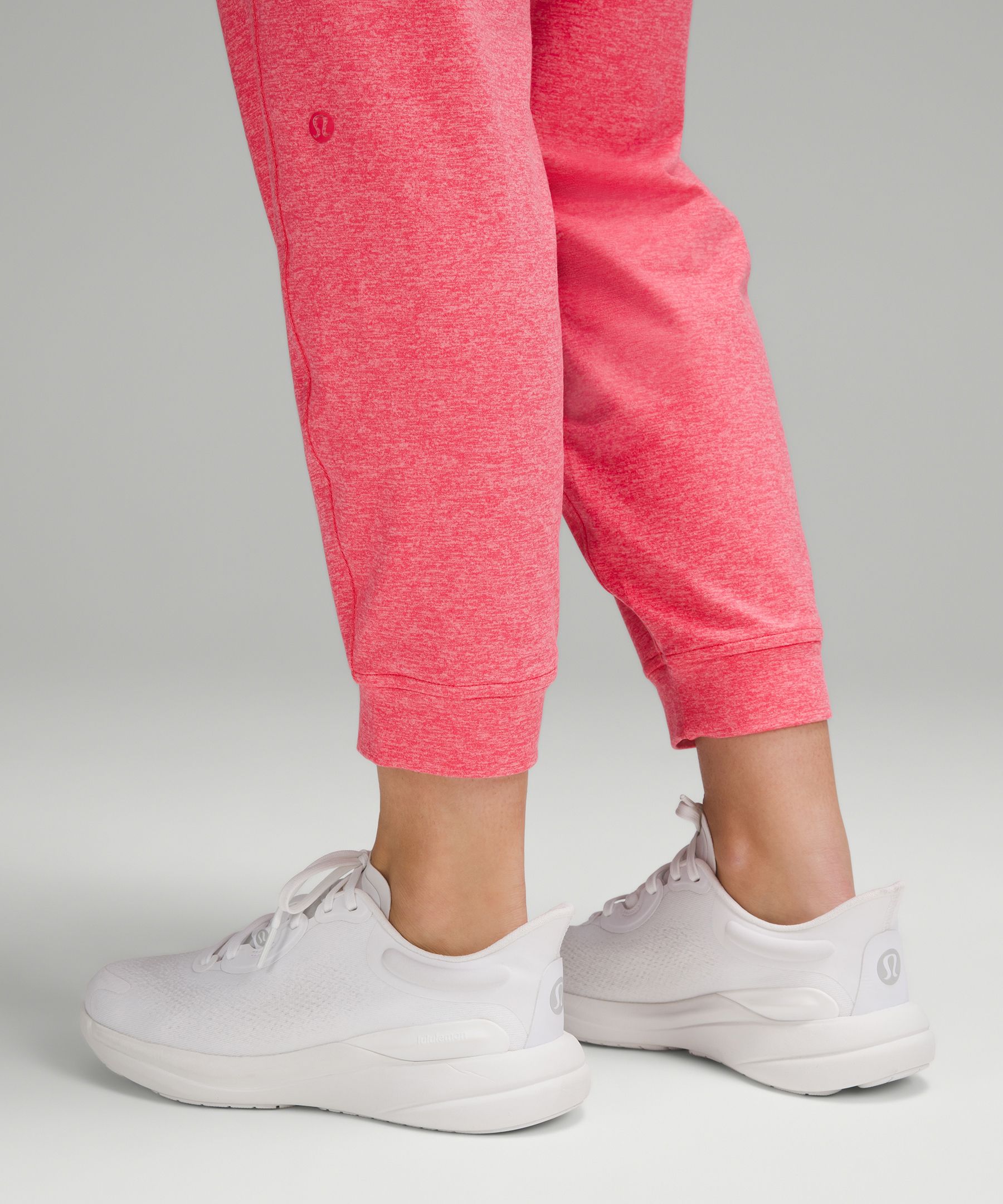 Shop Lululemon Soft Jersey Classic-fit Mid-rise Joggers