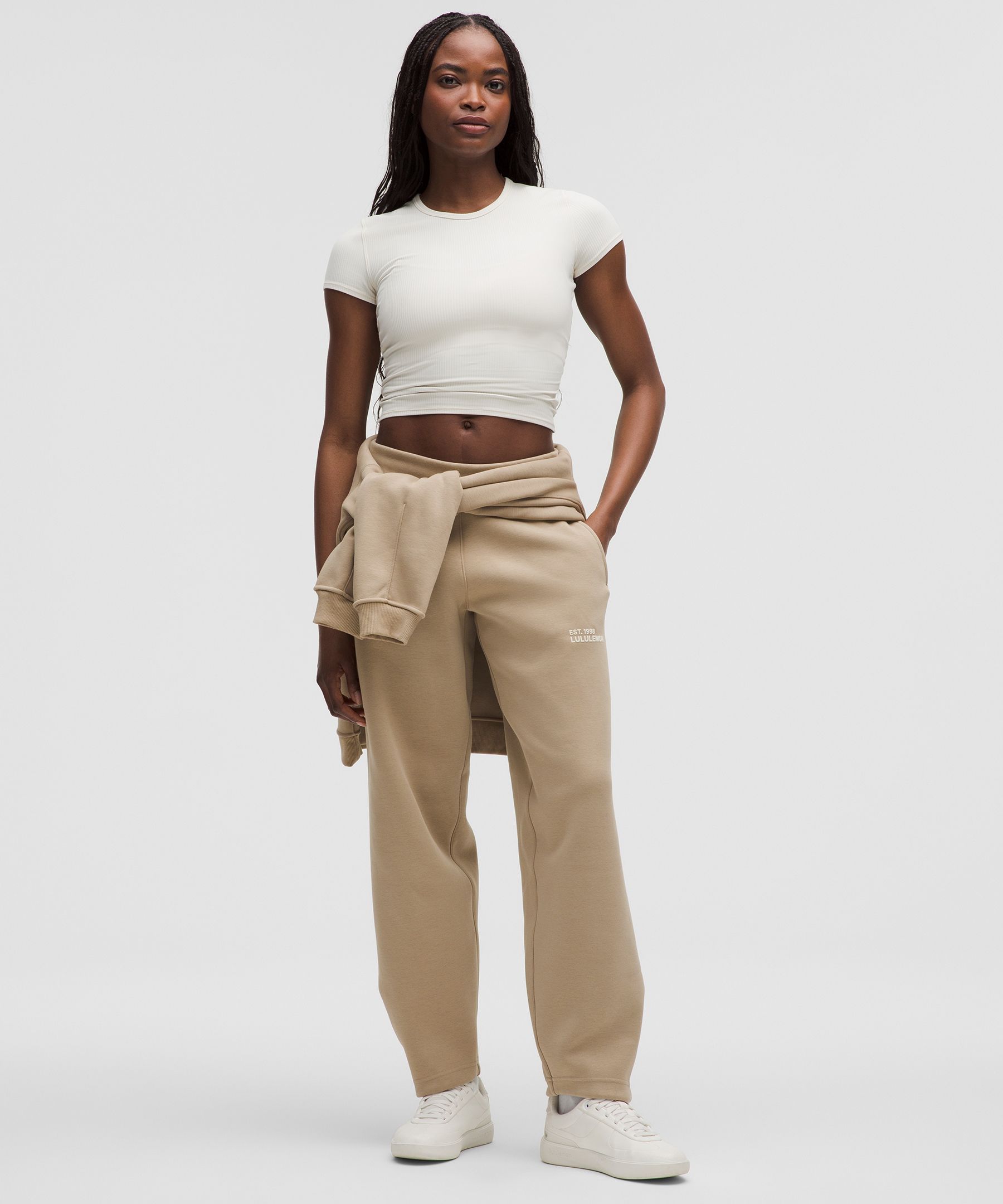 【lululemon】新色 Heavyweight Fleece Sweatpant スウェット Lululemon Heavyweight Fleece Sweatpant - Sheer Oak - lulu