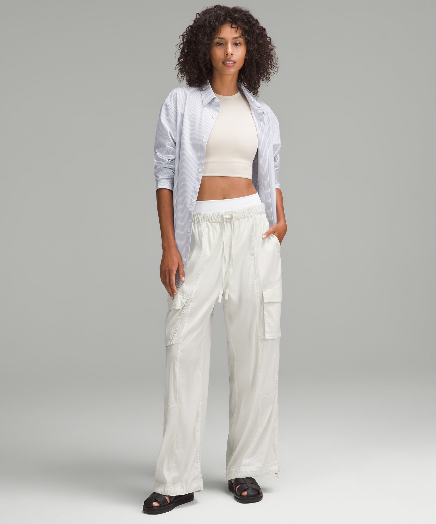 Lightweight Adjustable Mid-Rise Cargo Pant | Women's Pants