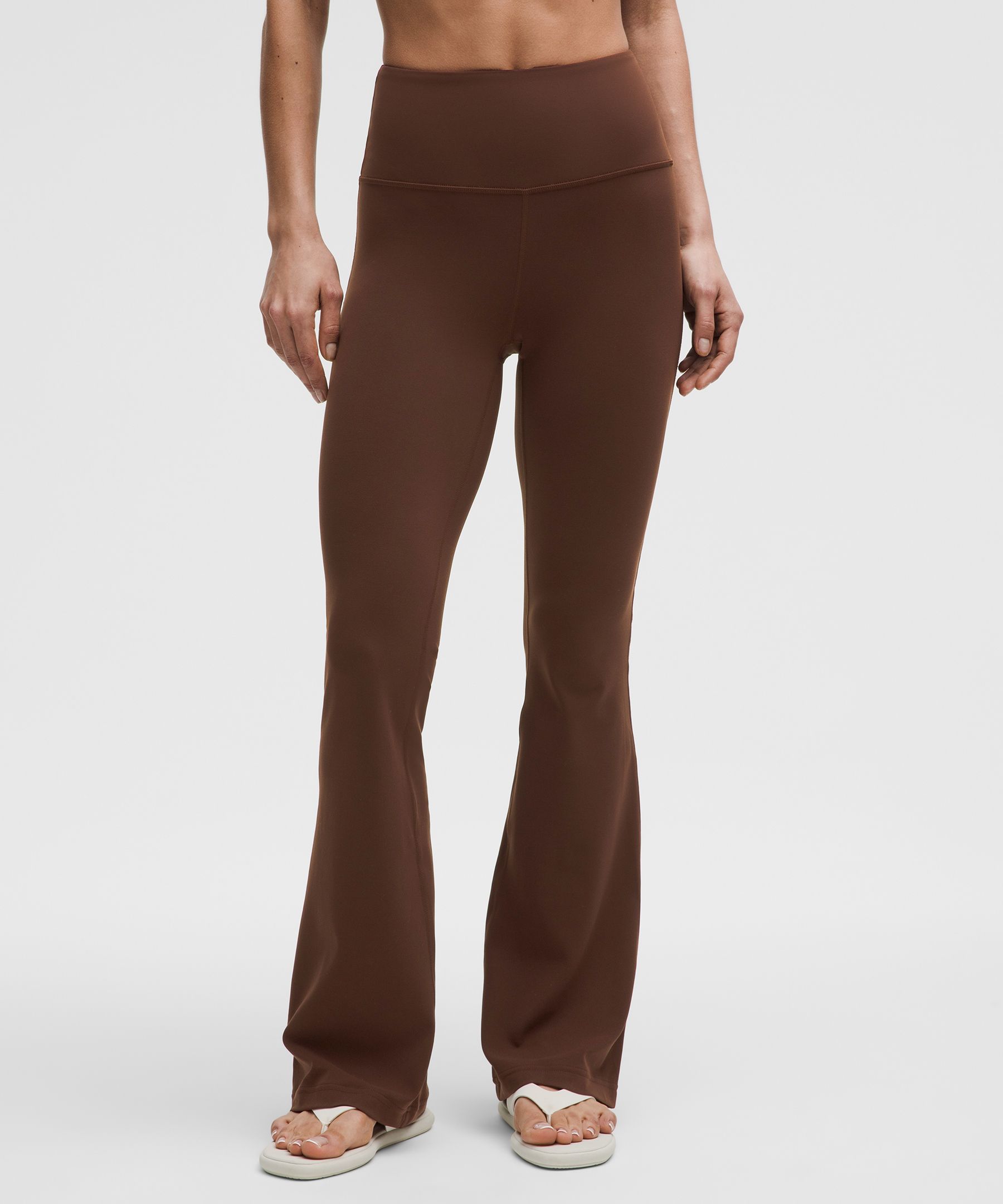 Groove Nulu Super-High-Rise Flared Pant Short - Brown