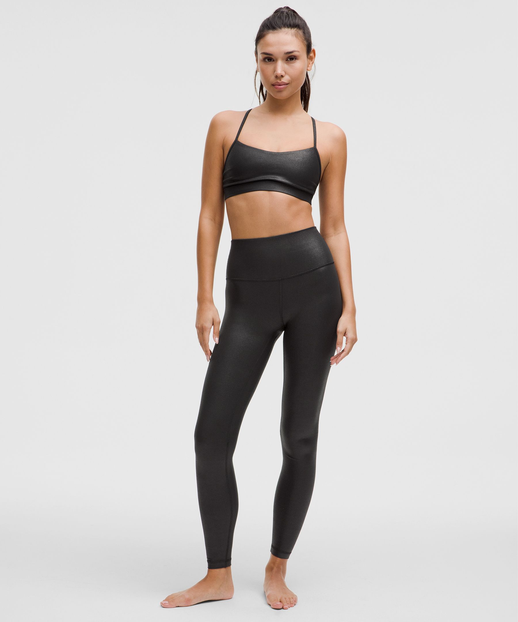 Lululemon Shine online Metallic Align Leggings 28”