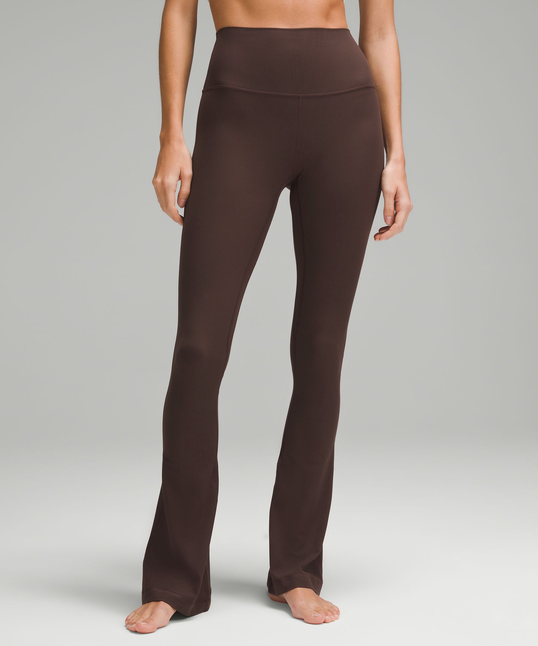 lululemon Align™ High-Rise Ribbed Mini-Flared Pant *Extra Short