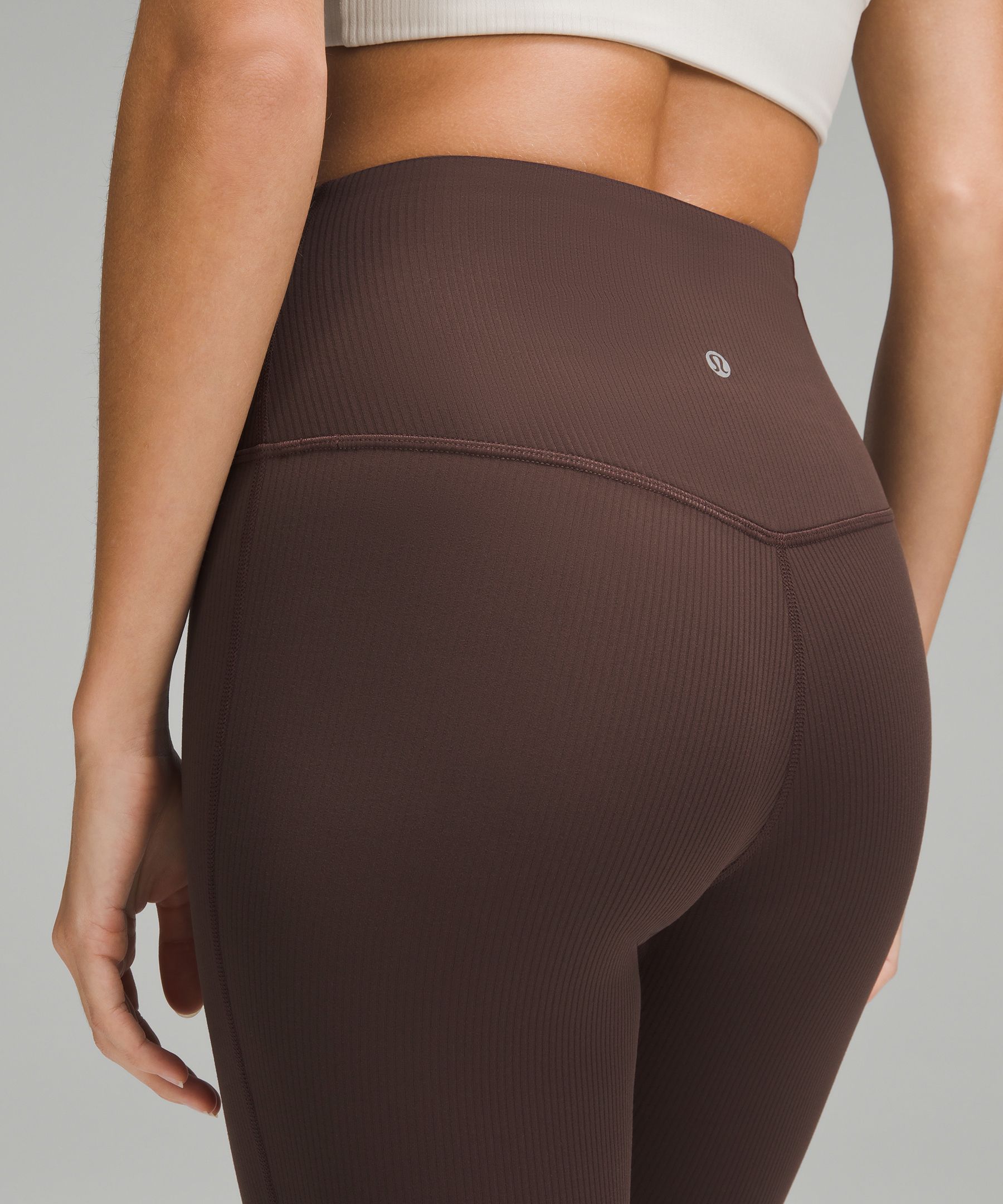 lululemon Align™ High-Rise Ribbed Mini-Flared Pant *Extra Short, Women's  Leggings/Tights