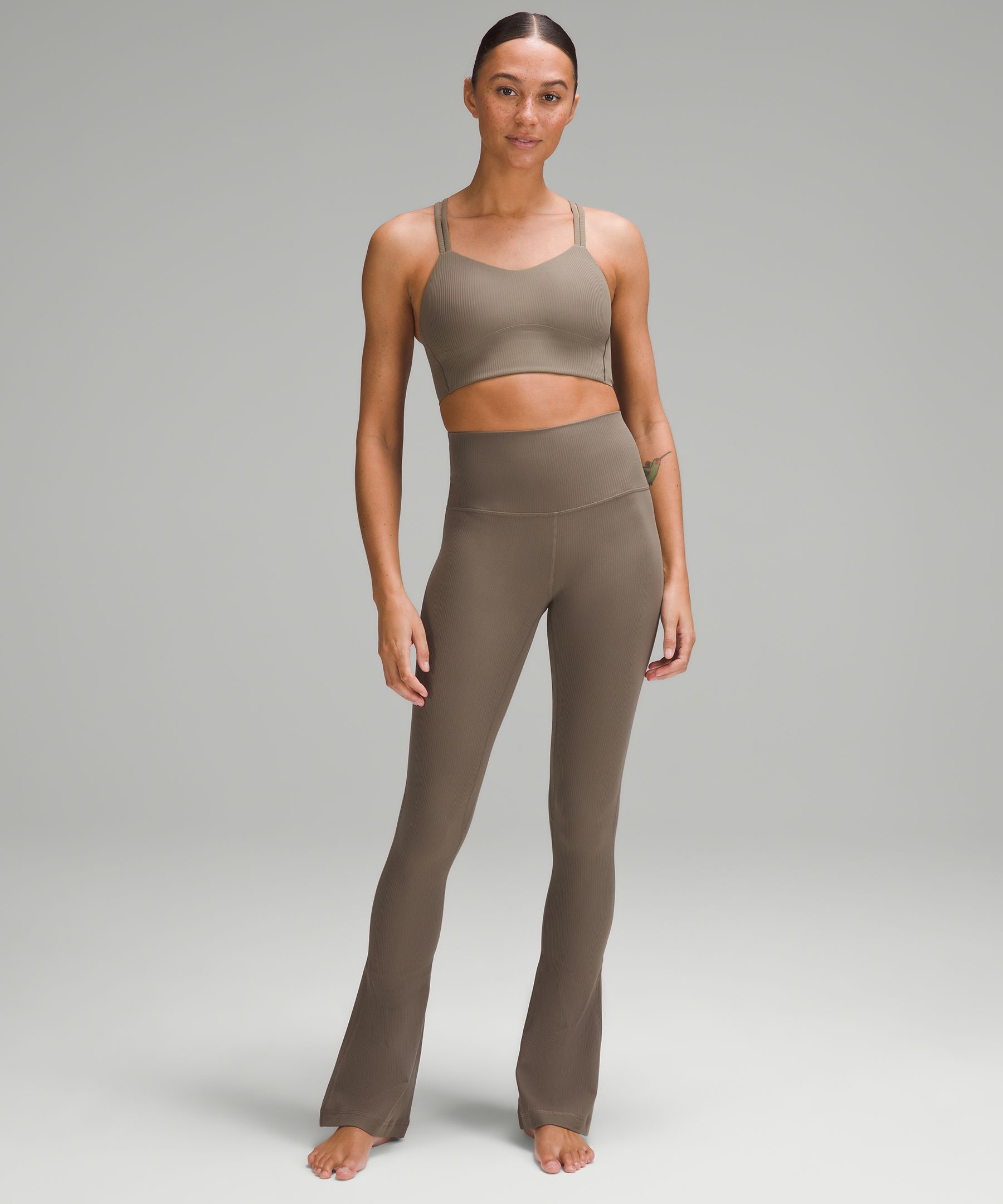 lululemon Align™ High-Rise Ribbed Mini-Flared Pant *Extra Short, Women's  Leggings/Tights