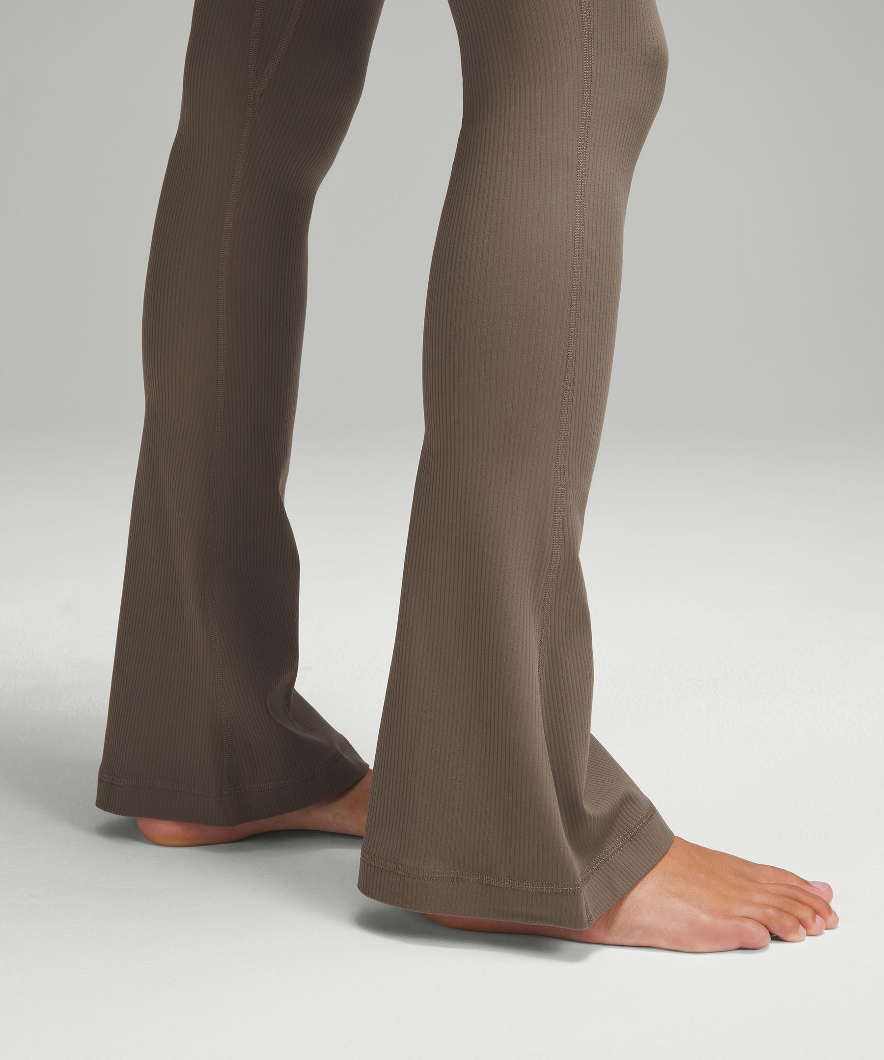 Shop Lululemon Align™ Ribbed Mini-flare Pants Extra Short