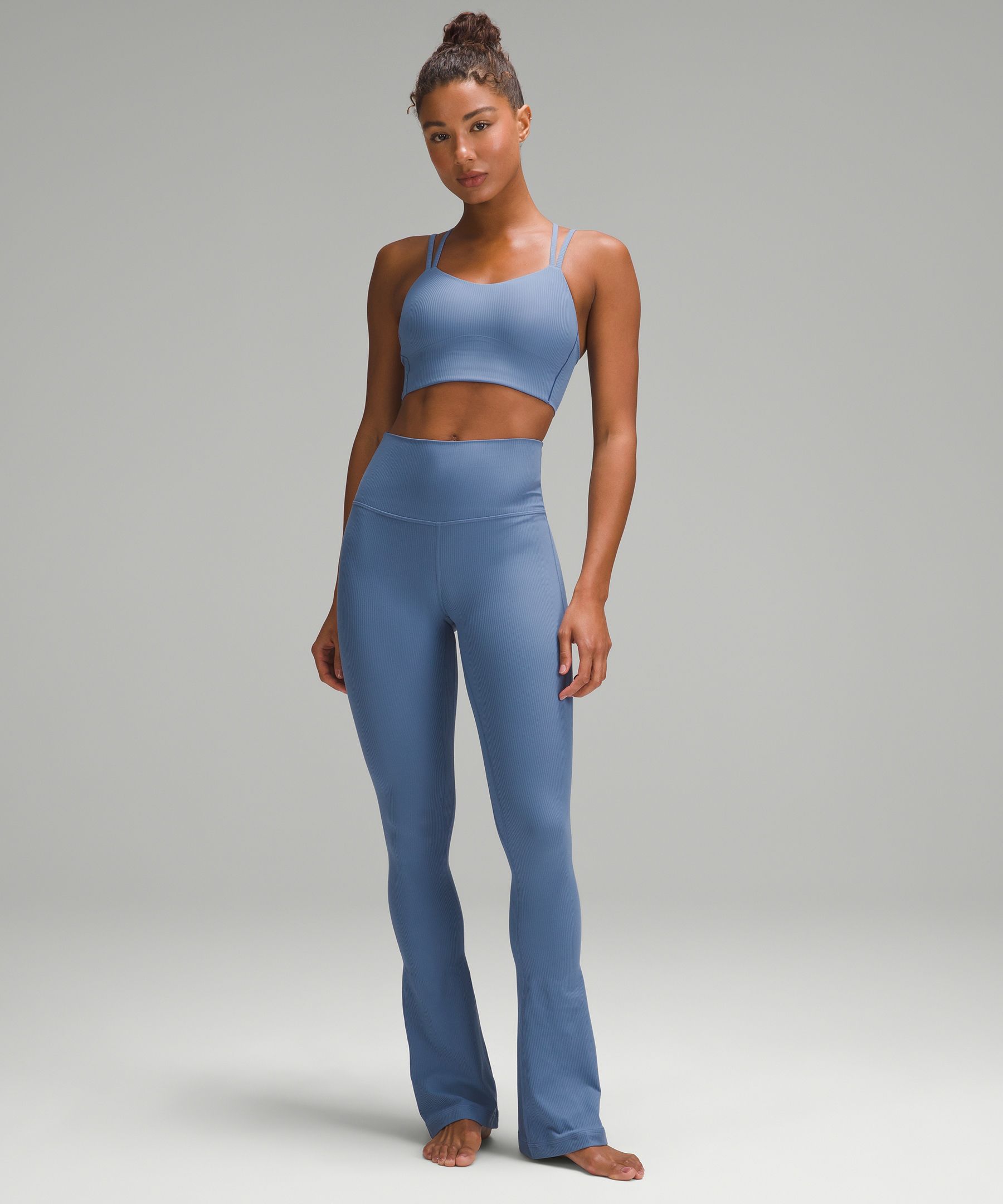 Shop Lululemon Align™ Ribbed Mini-flare Pants Extra Short