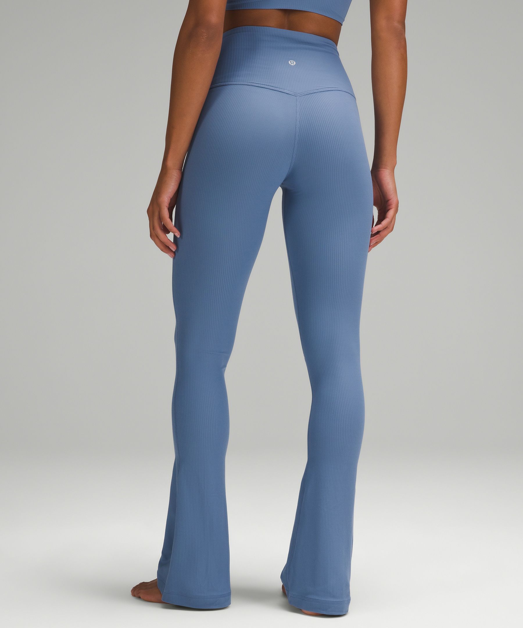 Shop Lululemon Align™ Ribbed Mini-flare Pants Extra Short