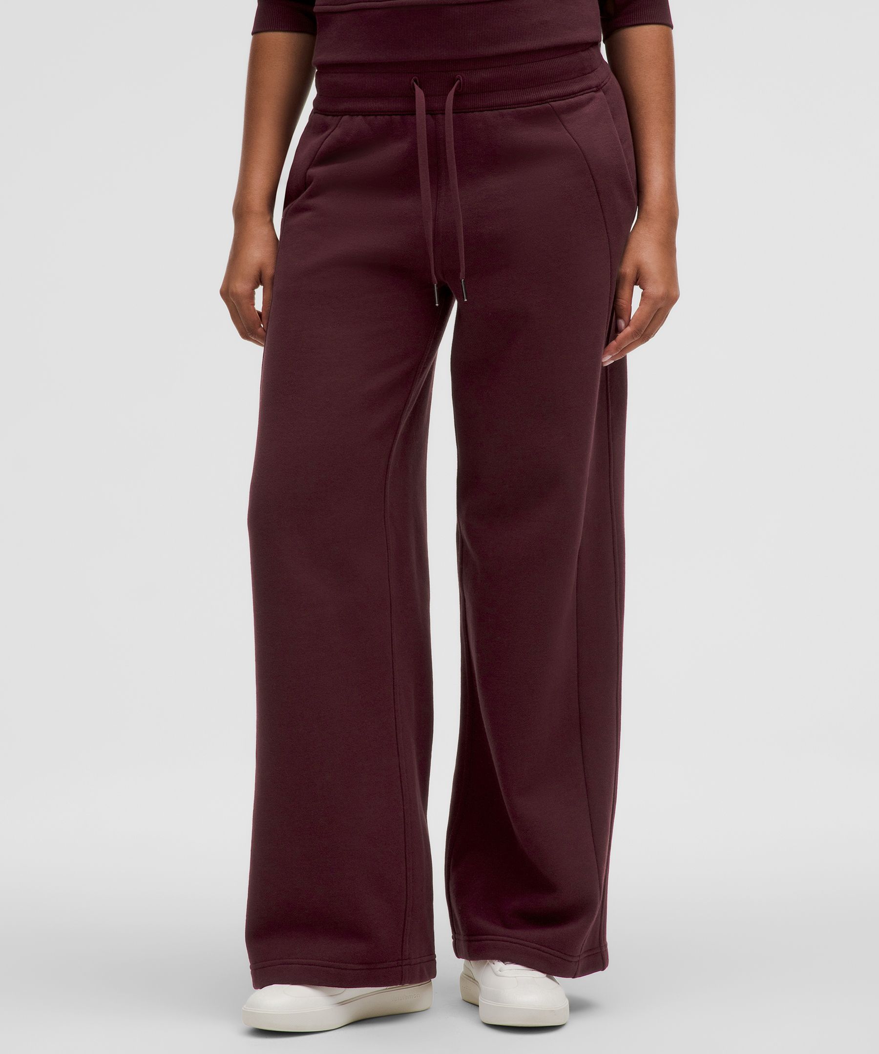 Scuba Mid-Rise Wide-Leg Pant *Regular