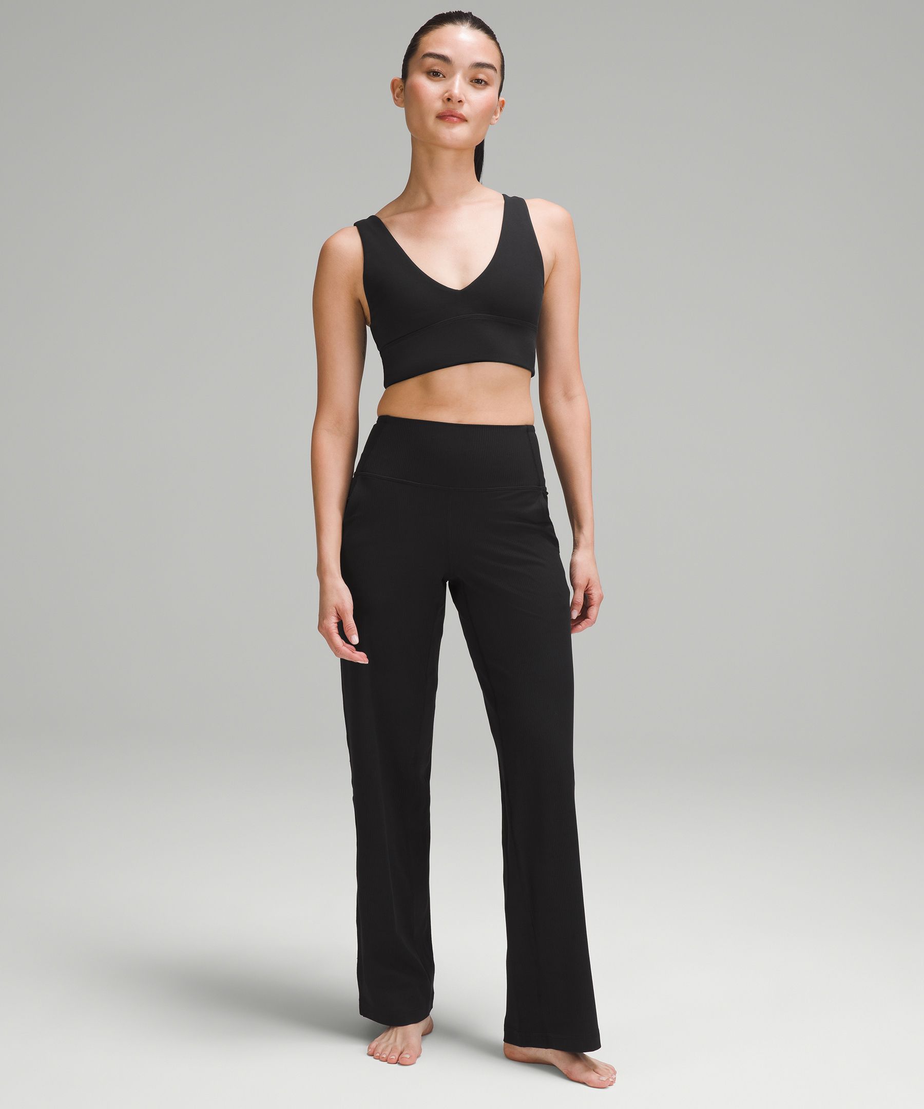 lululemon Align™ High-Rise Ribbed Wide-Leg Pant 30