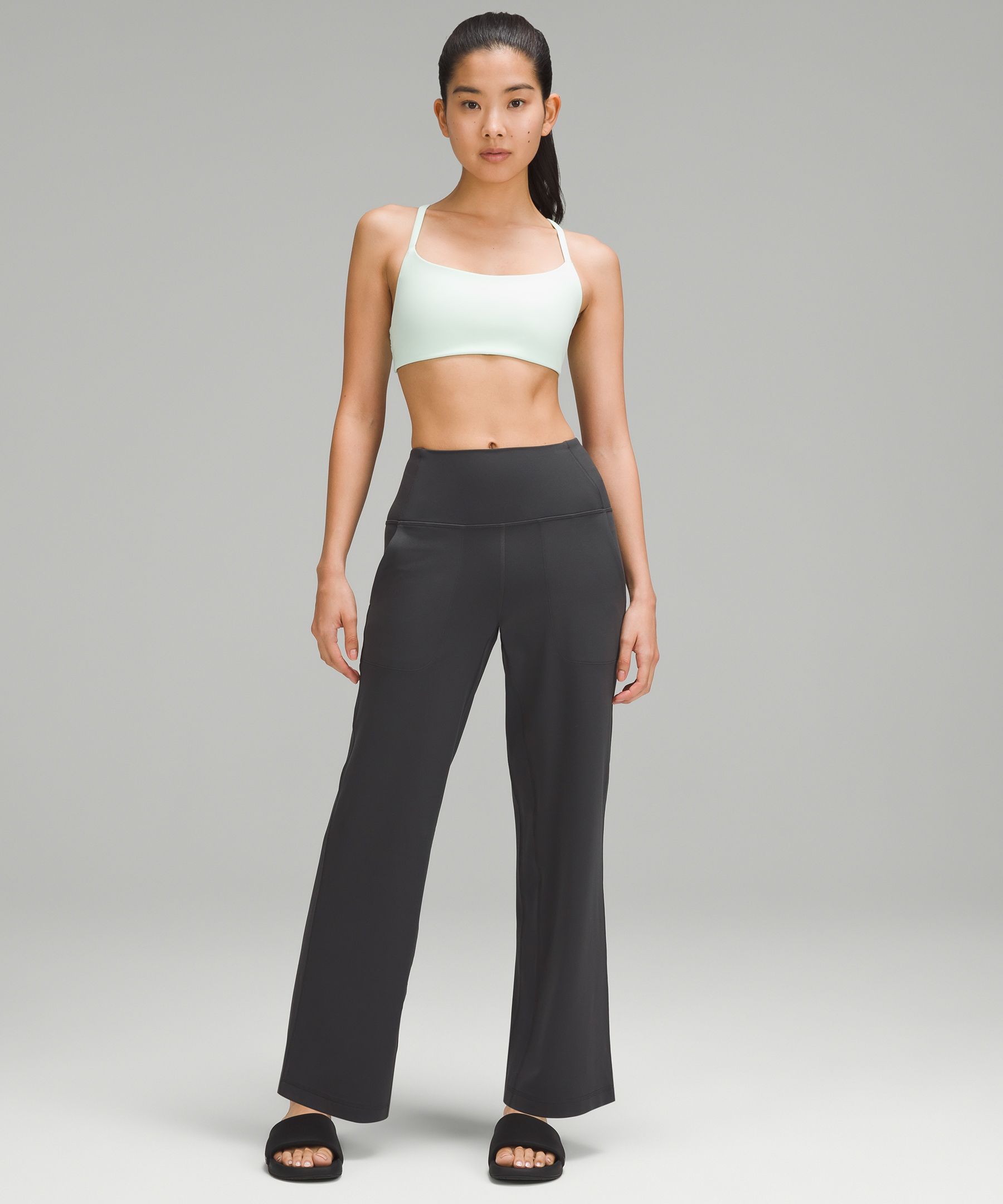 lululemon Align High-Rise Wide-Leg Pants Asia Fit 28”, Women's Fashion,  Activewear on Carousell