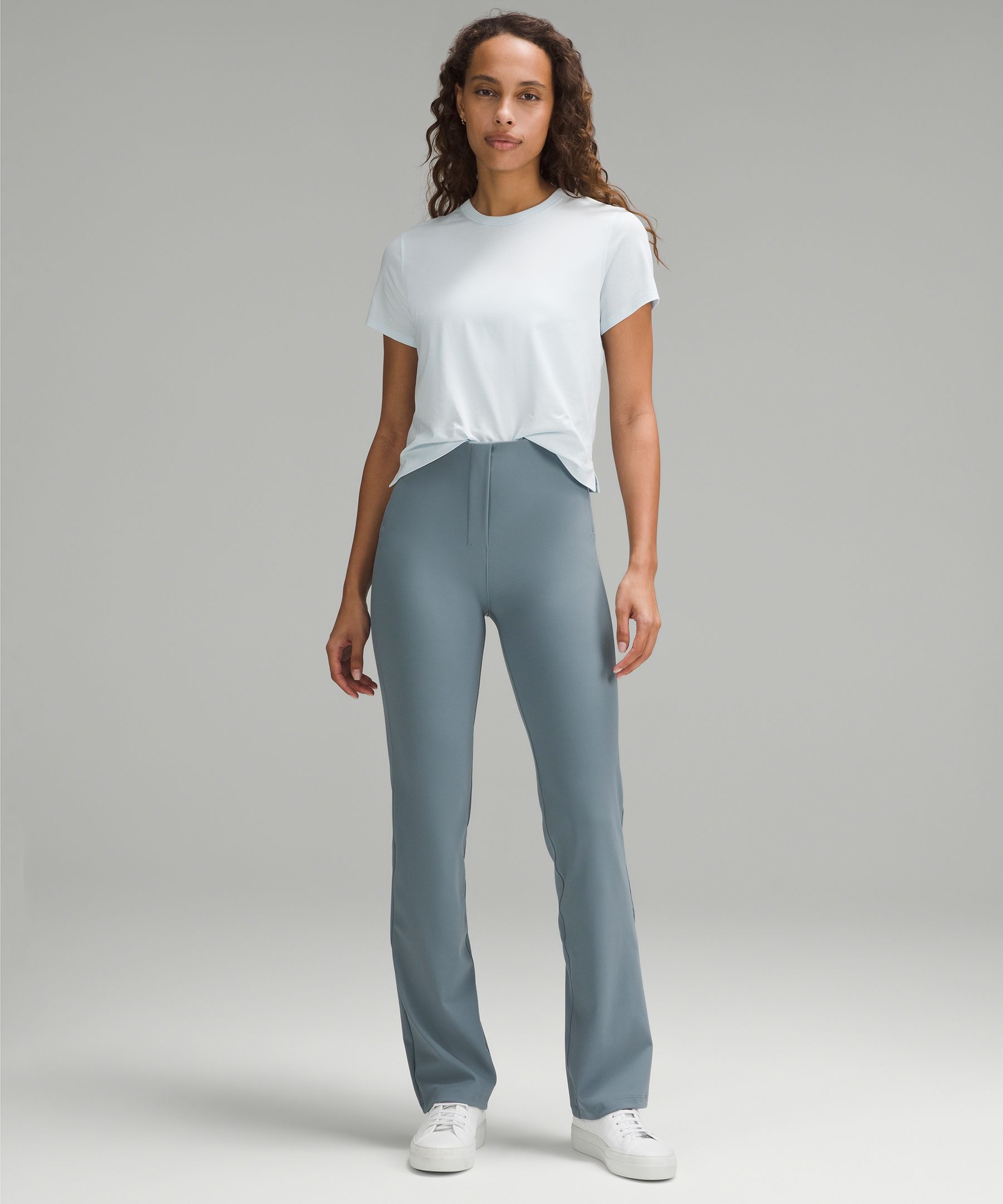 Smooth Fit Pull-On High-Rise Pant, Trousers