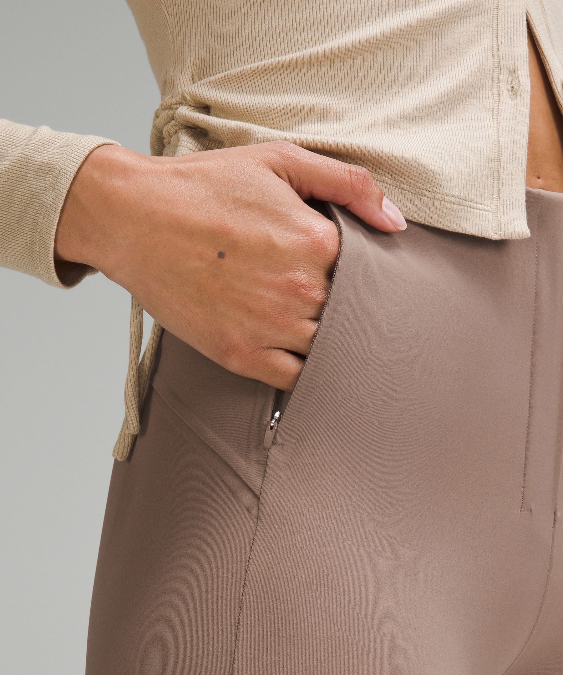 Smooth Fit Pull-On High-Rise Pant, Trousers